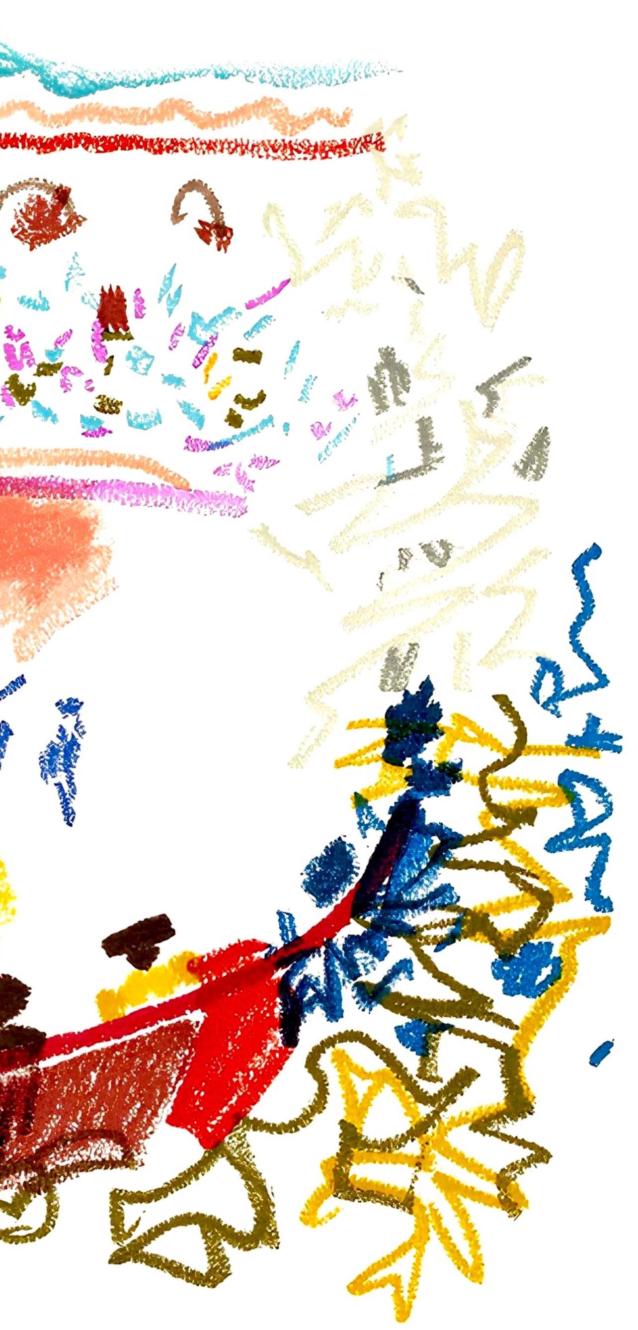 Pablo Picasso, Composition, Chant funèbre pour Ignacio Sanchez Mejías, Limited Edition Lithograph