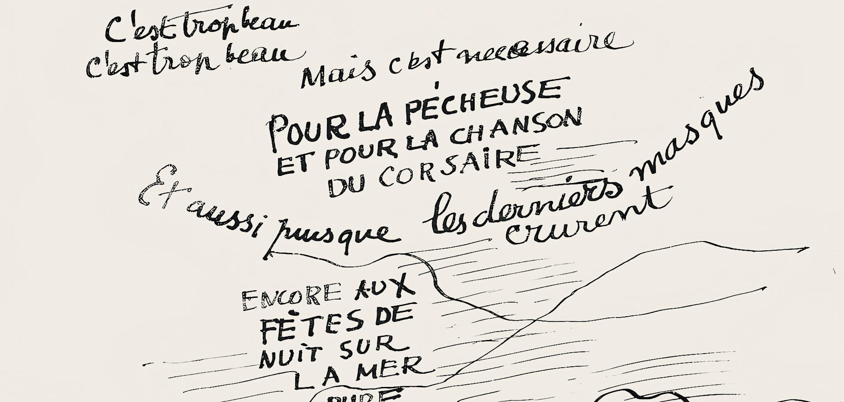Fernand Léger, Composition (Saphire 24-38), Les Illuminations, Limited Edition Lithograph