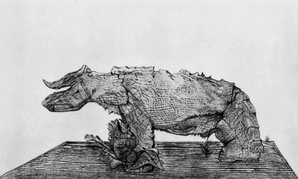 Max Ernst, Composition (Spies/Leppien 222), Histoire Naturelle, Limited Edition Lithograph