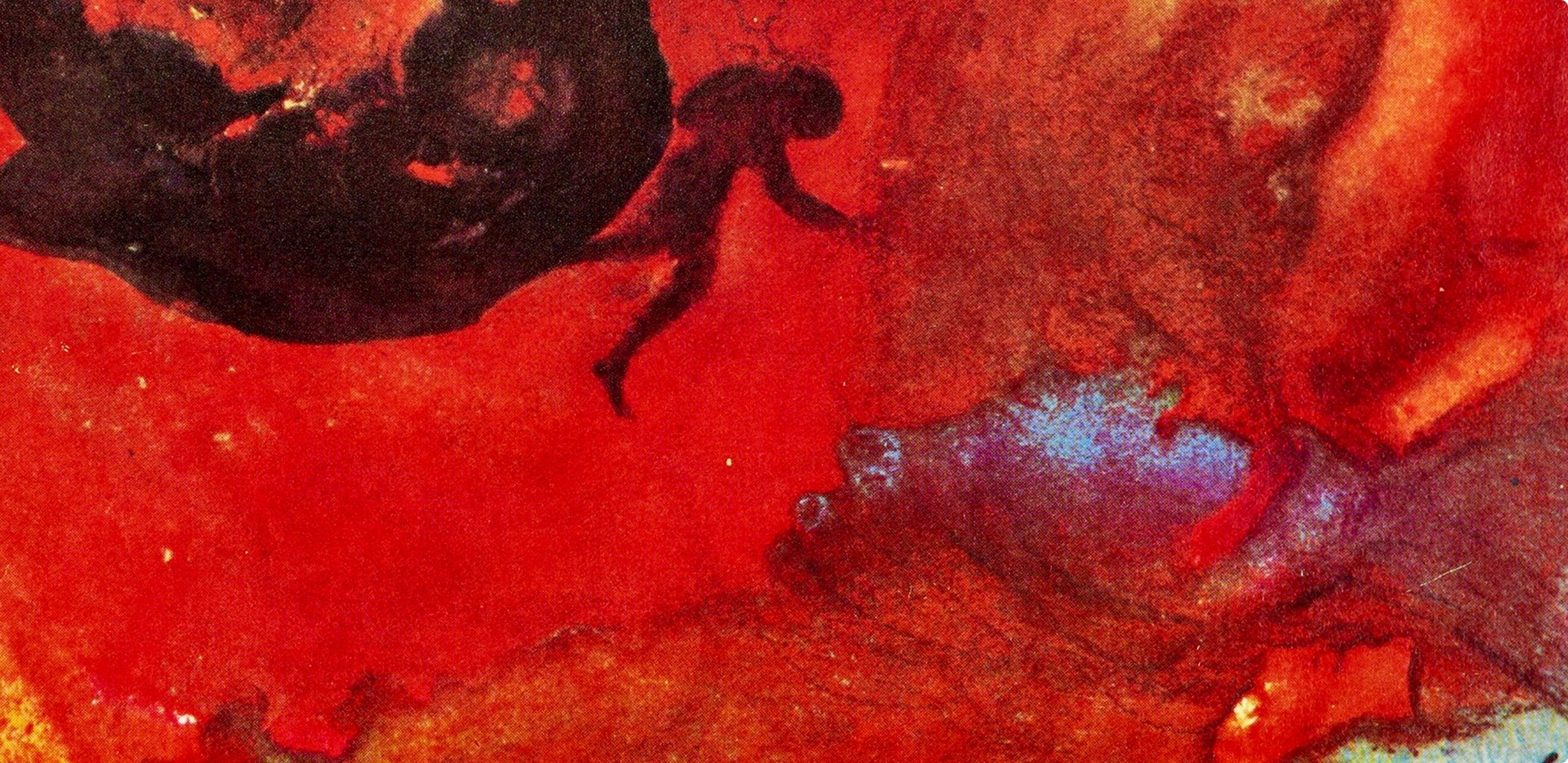 Salvador Dali, Composition (Michler/Löpsinger 1600; Field 69-3), Biblia Sacra, Limited Edition Lithograph