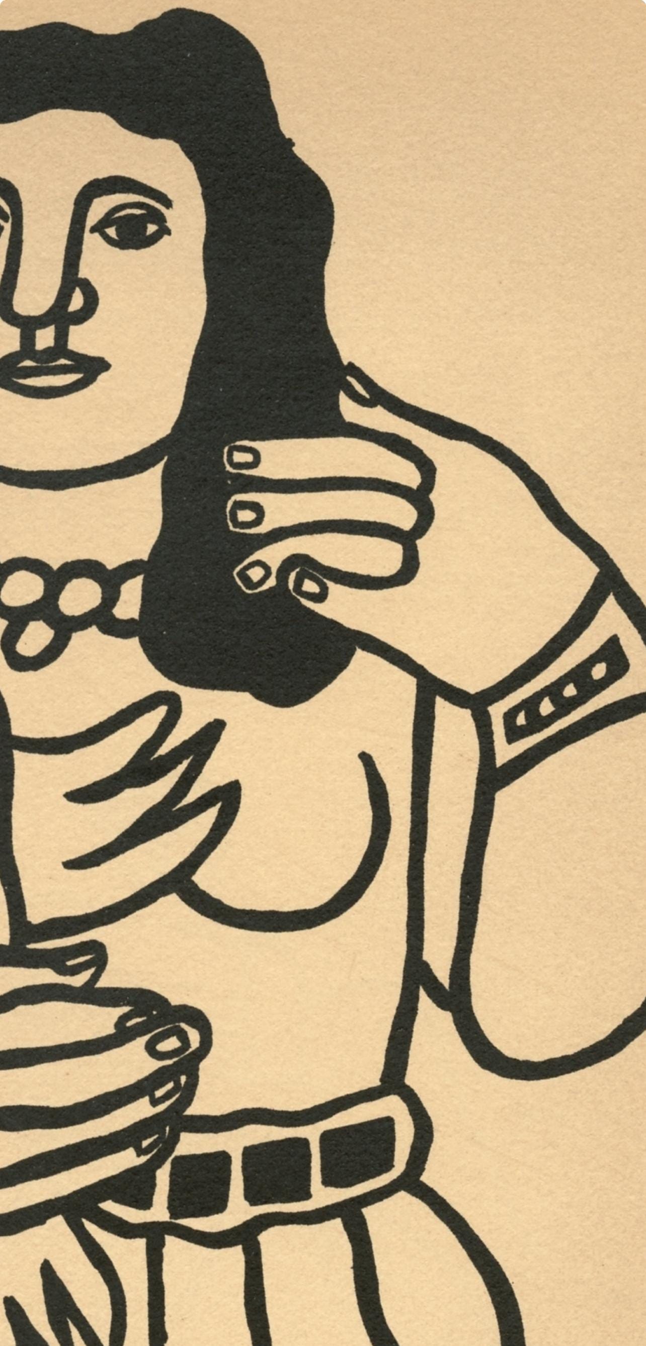 Fernand Léger, Composition, Mon ami Léger, Limited Edition Lithograph