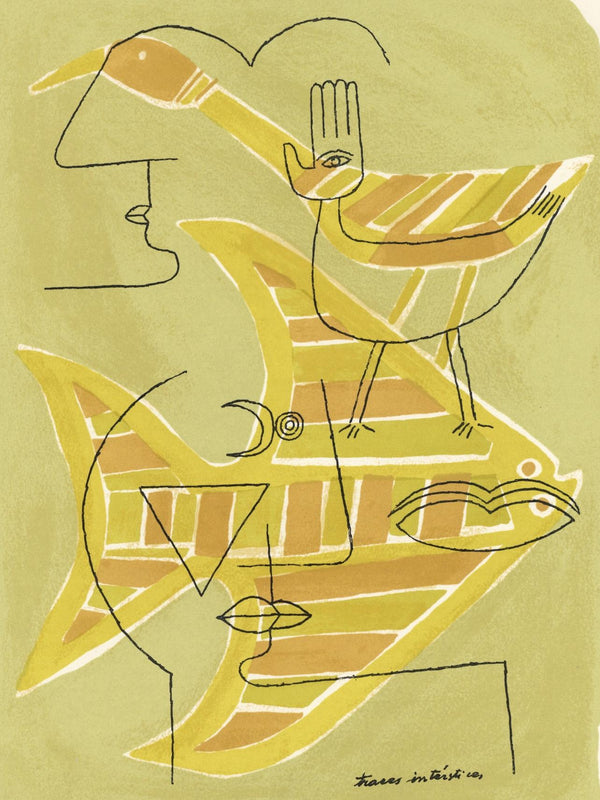Victor Brauner, Composition, XXe siècle, Limited Edition Lithograph