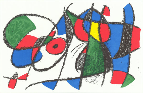 Joan Miró, Composition, (Cramer 198; Mourlot 1044), Joan Miró Lithographs, Limited Edition Lithograph