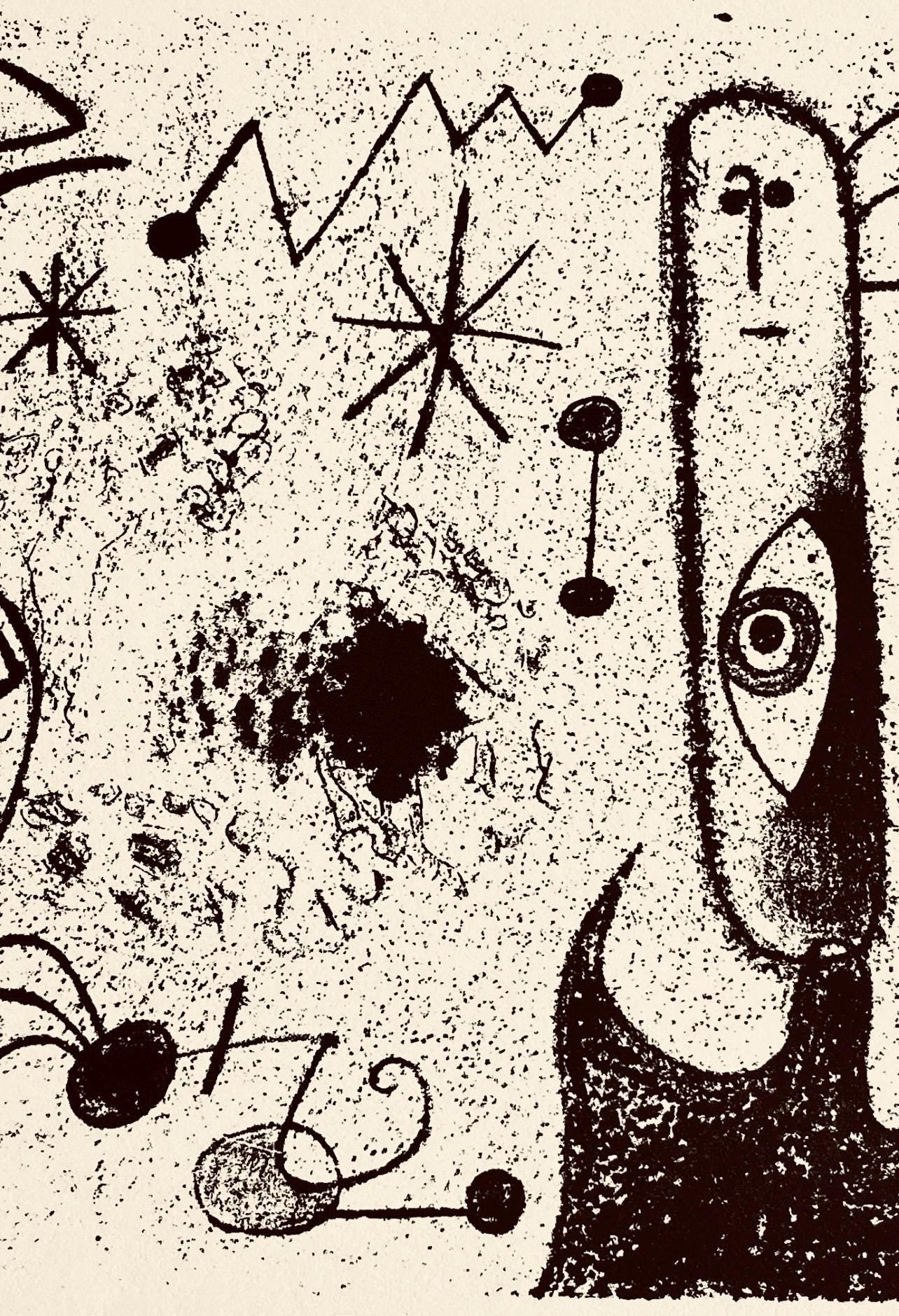 Joan Miró, Composition, The Prints of Joan Miro, Limited Edition Etching