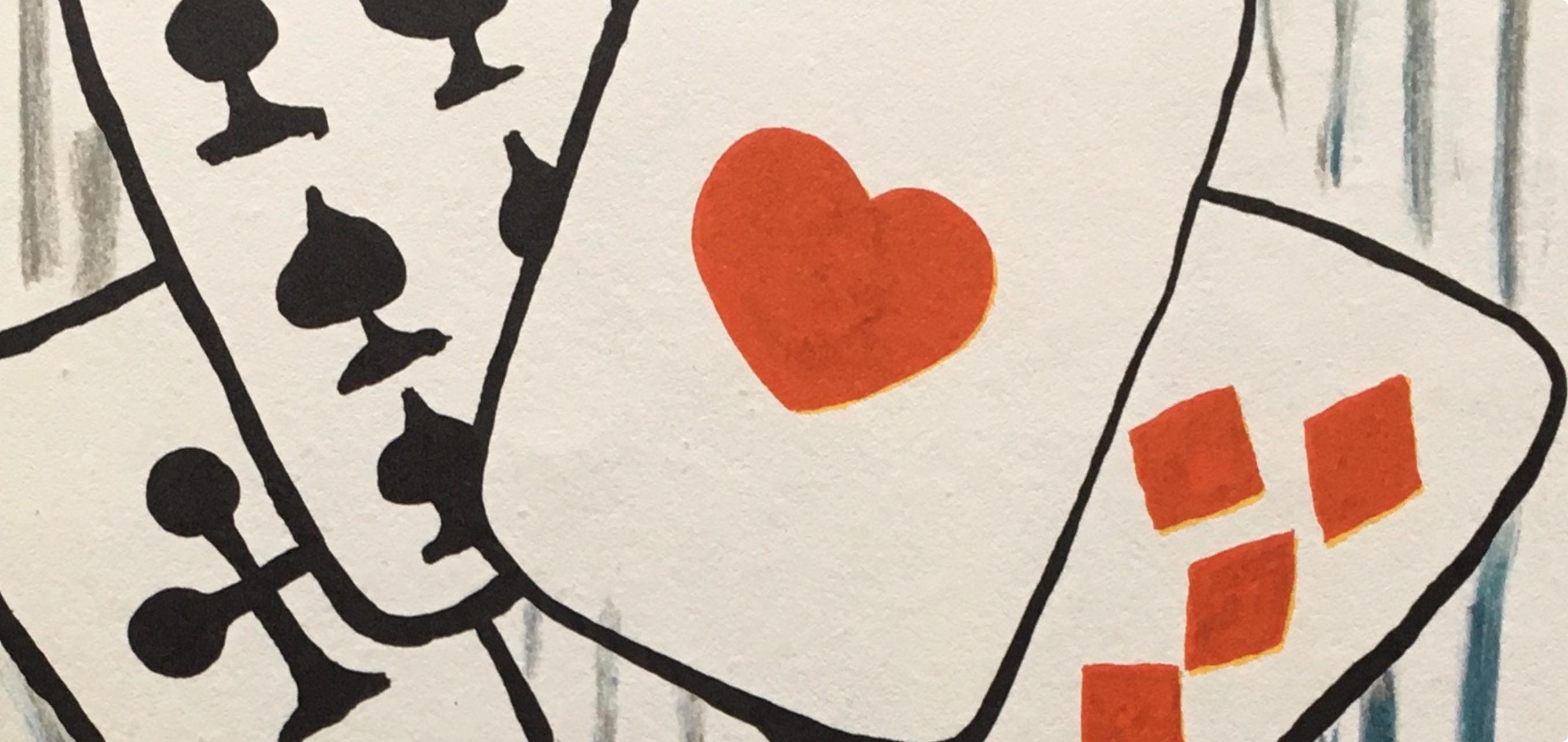 Alexander Calder, Composition, Derrière le miroir, Limited Edition Lithograph