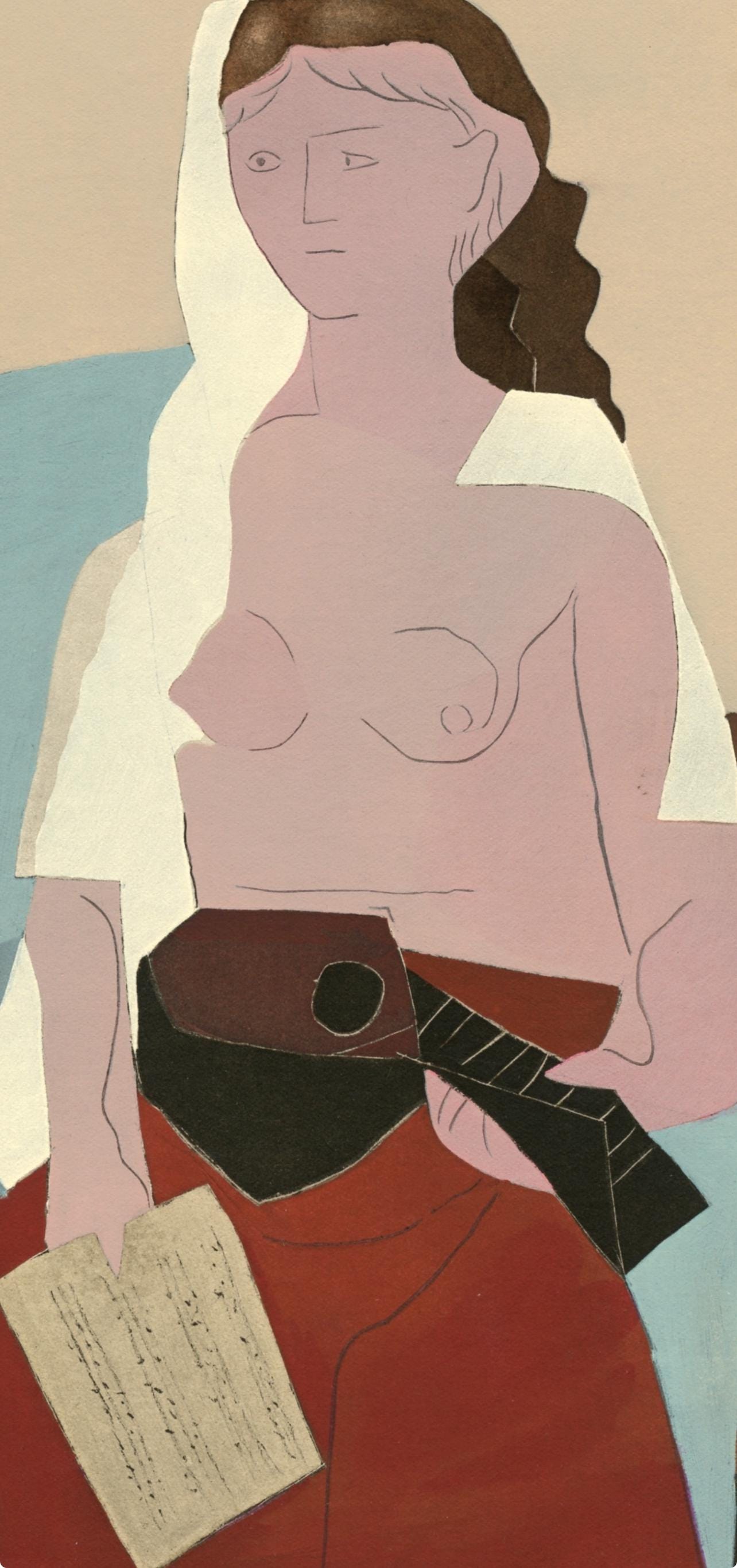 Pablo Picasso, Composition (Cramer 18; Bloch 98; Reuße 31), Pablo Picasso, Limited Edition Lithograph