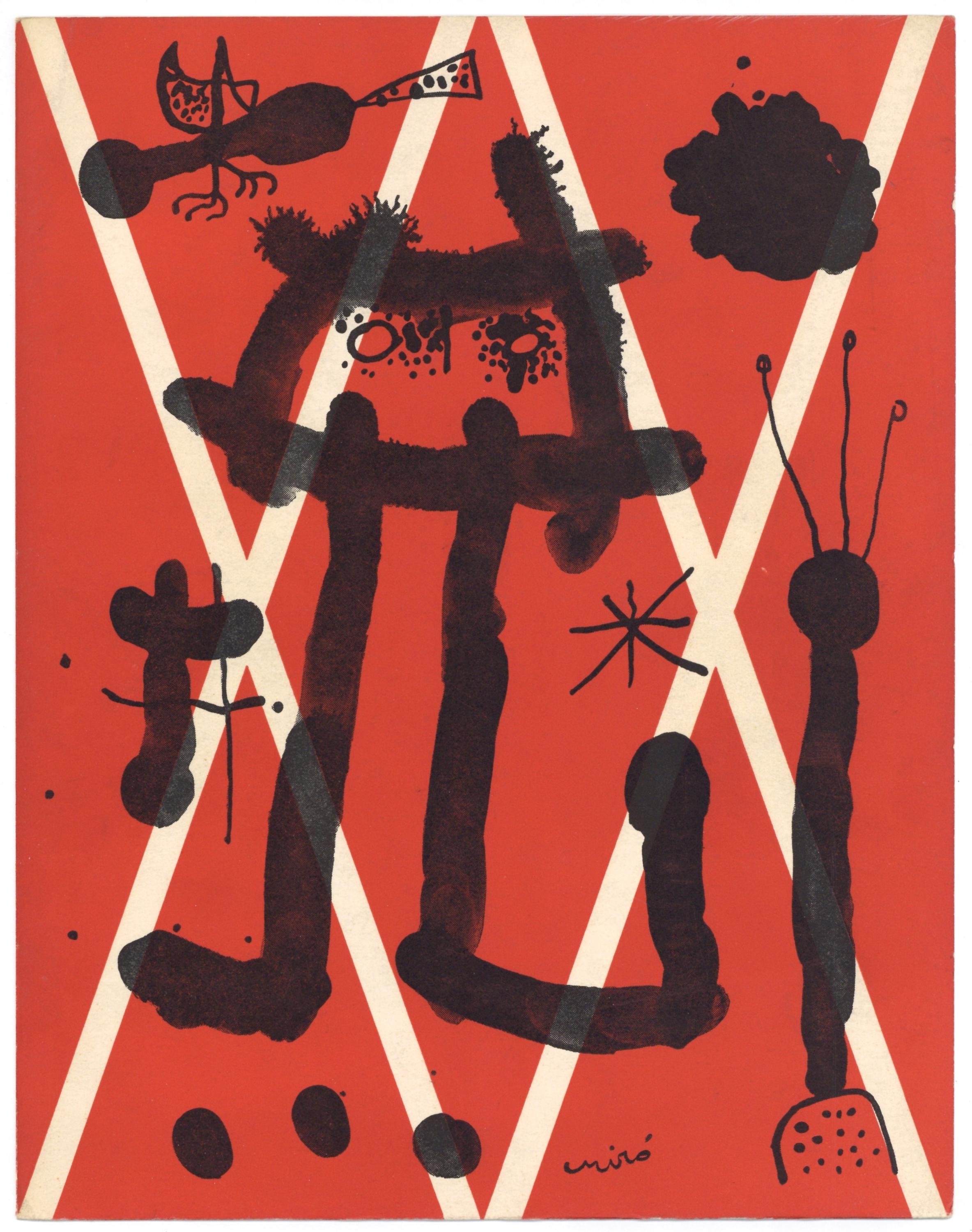 Joan Miró, Composition, XXe siècle, Limited Edition Lithograph