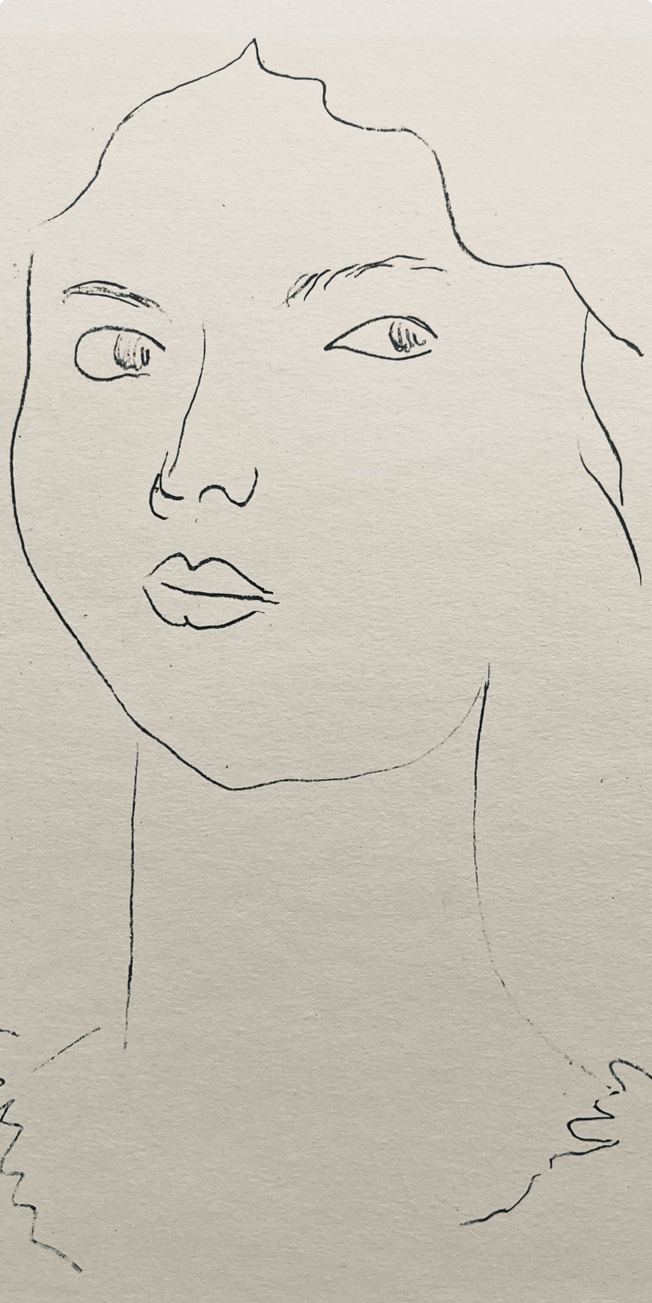 Henri Matisse, Composition (Dutel 3), Dessins de Henri-Matisse, Limited Edition Lithograph