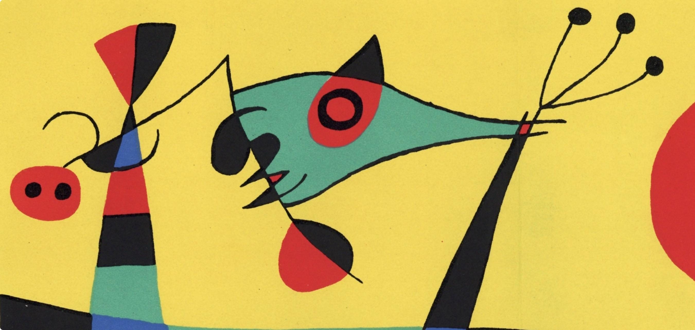 Joan Miró, Composition (Cramer 39), Joan Miró, Limited Edition Lithograph