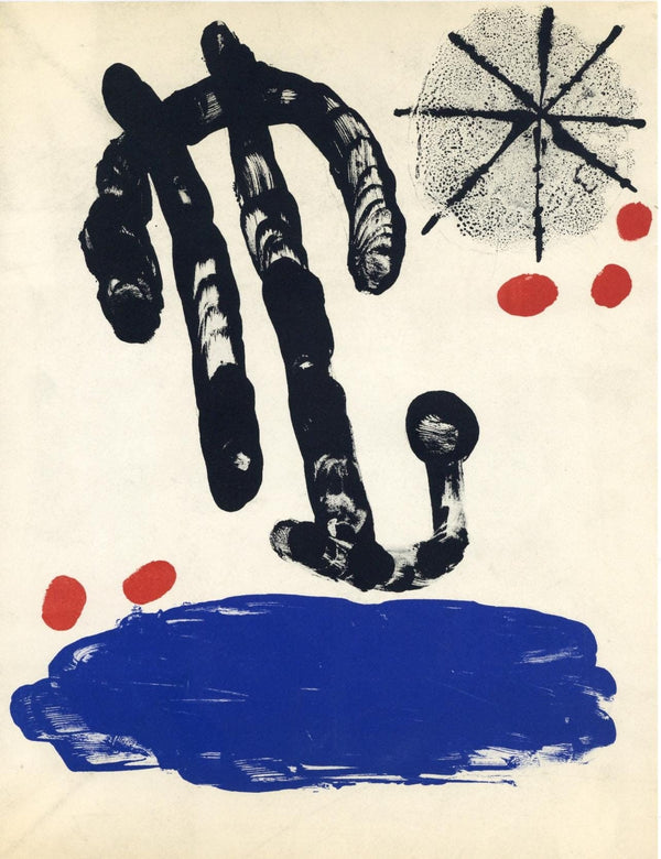 Joan Miró, Composition (Mourlot 206), Miró, Recent Paintings, Limited Edition Lithograph