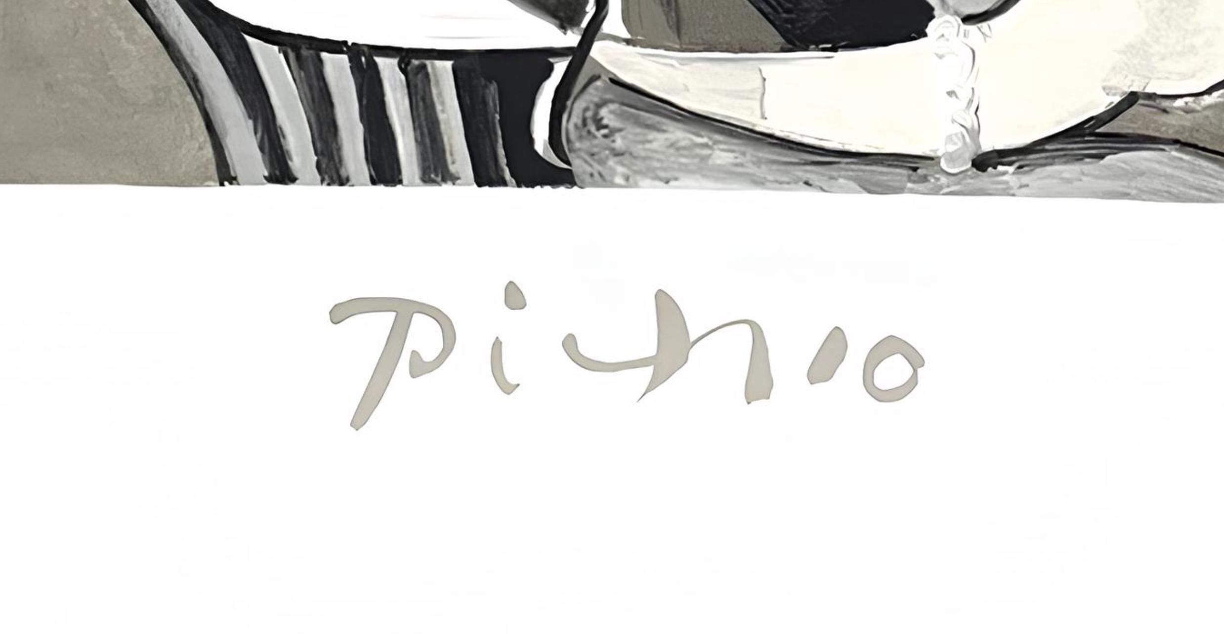Pablo Picasso, Femme accoudée au fauteuil, Marina Picasso Collection, Official Limited Edition Lithograph