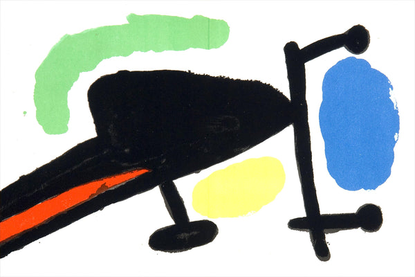 Joan Miró, Composition (Mourlot 872-881; Cramer 164), El tapís de Tarragona, Limited Edition Lithograph