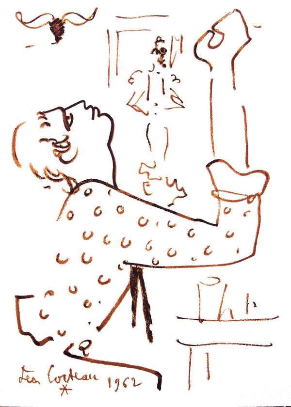 Jean Cocteau, Composition, Taureaux, Limited Edition Lithograph