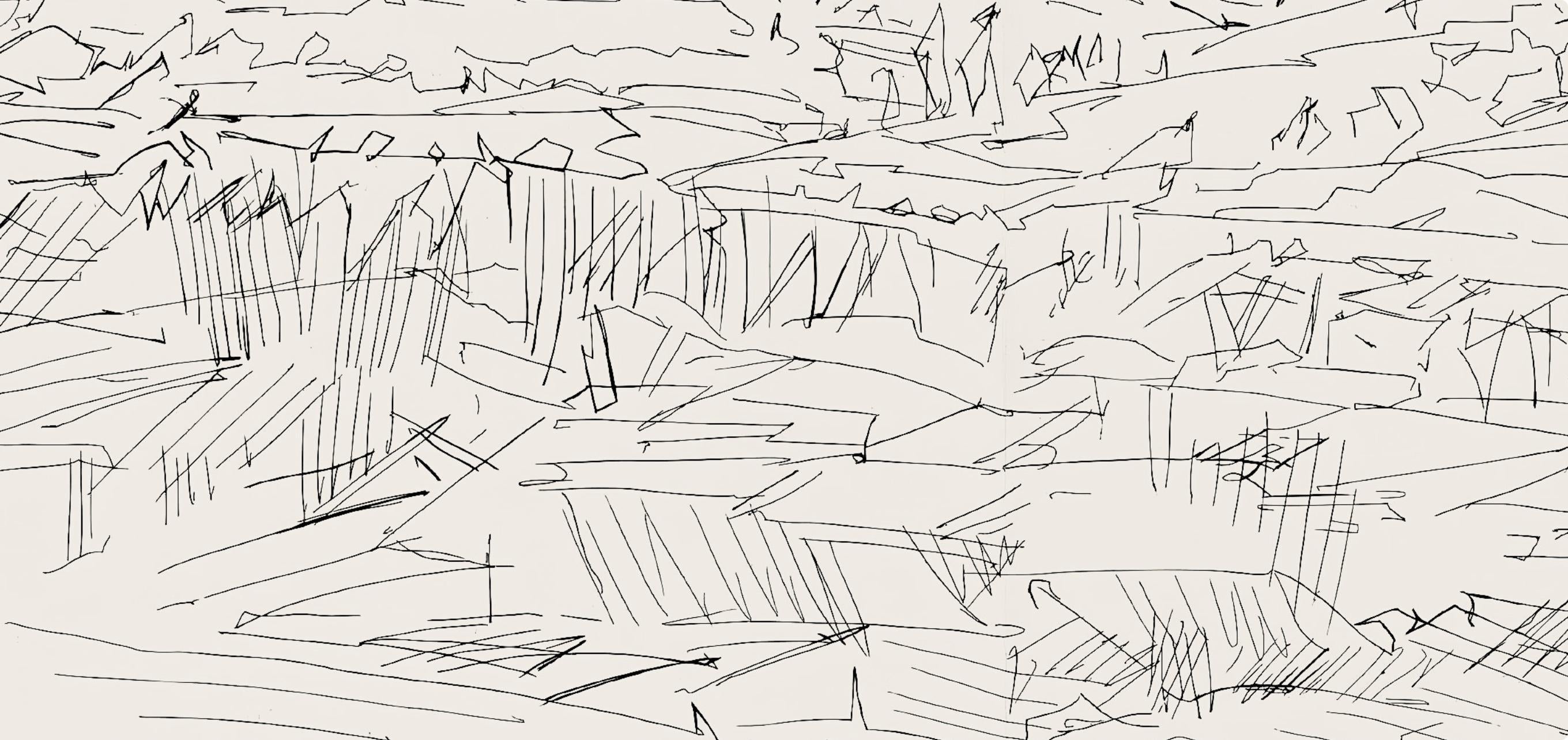 Jacques Villon, Composition (Ginestet/Pouillon 42-64), Hésiode, Les Travaux et les Jours, Limited Edition Etching