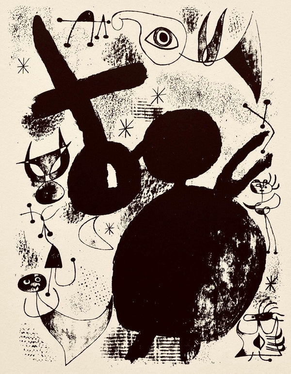 Joan Miró, Composition, The Prints of Joan Miro, Limited Edition Etching