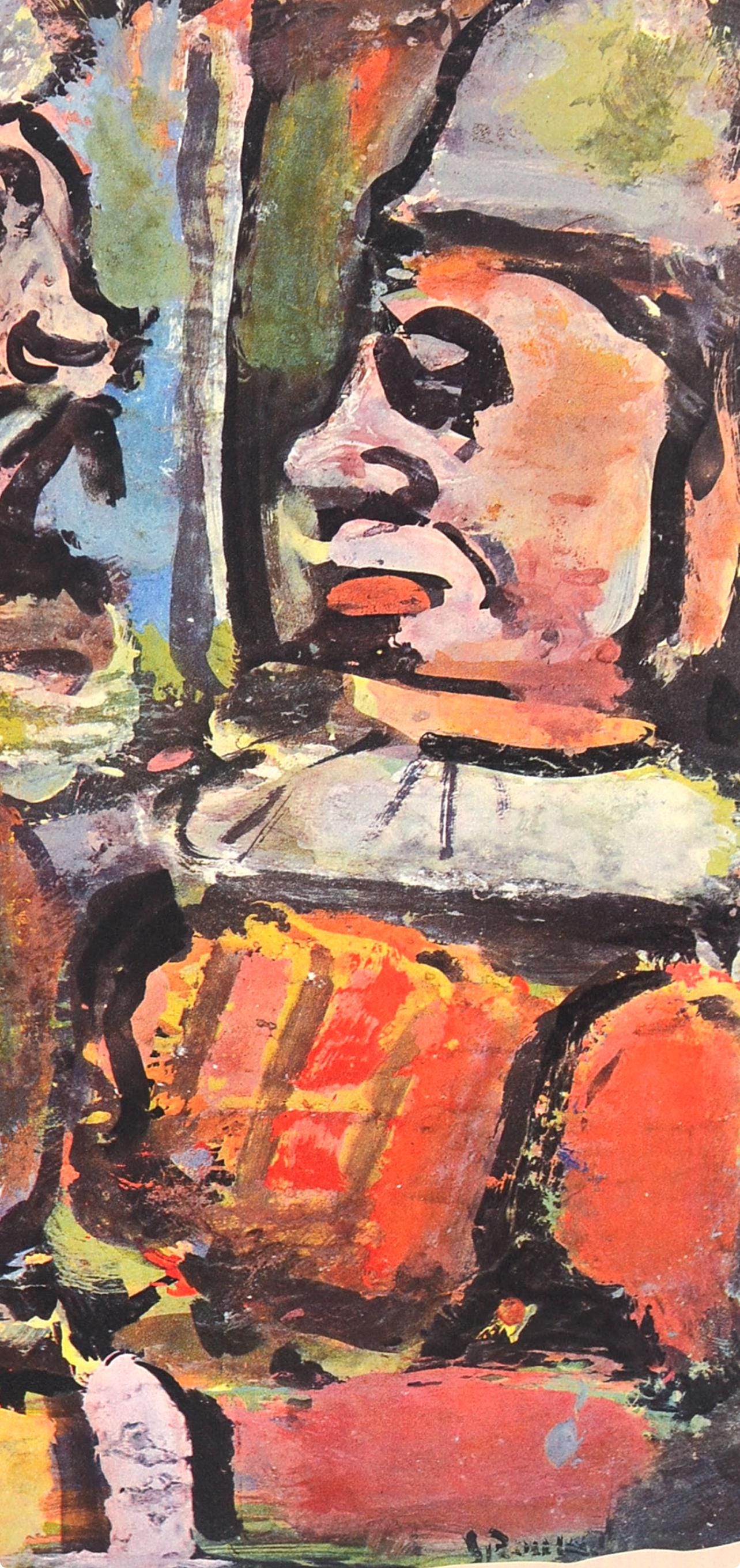 Georges Rouault, Composition, Divertissement, Limited Edition Lithograph