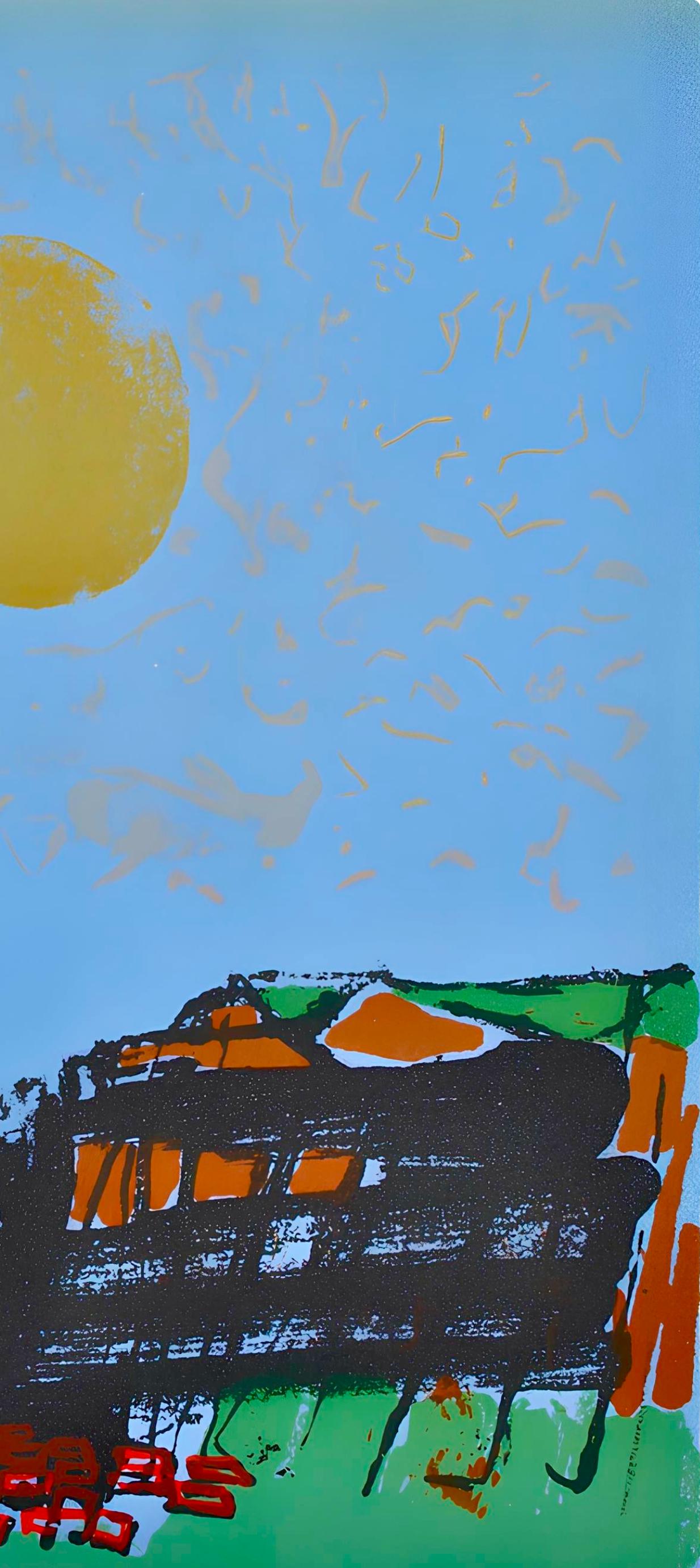 Paul Guiramand, Composition, Œuvres complètes d'Albert Camus, Limited Edition Lithograph
