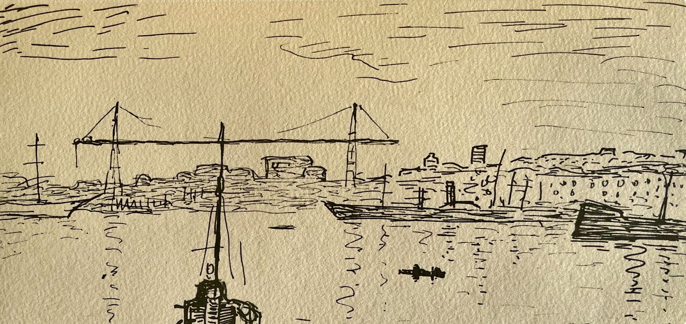 Albert Marquet, Marseille: Le vieux port, Marquet, Limited Edition Lithograph