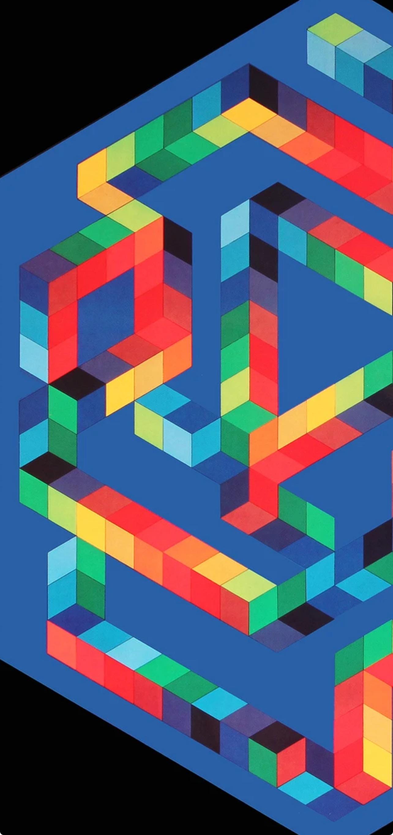 Victor Vasarely, Composition, Progressions I, Limited Edition Héliogravure