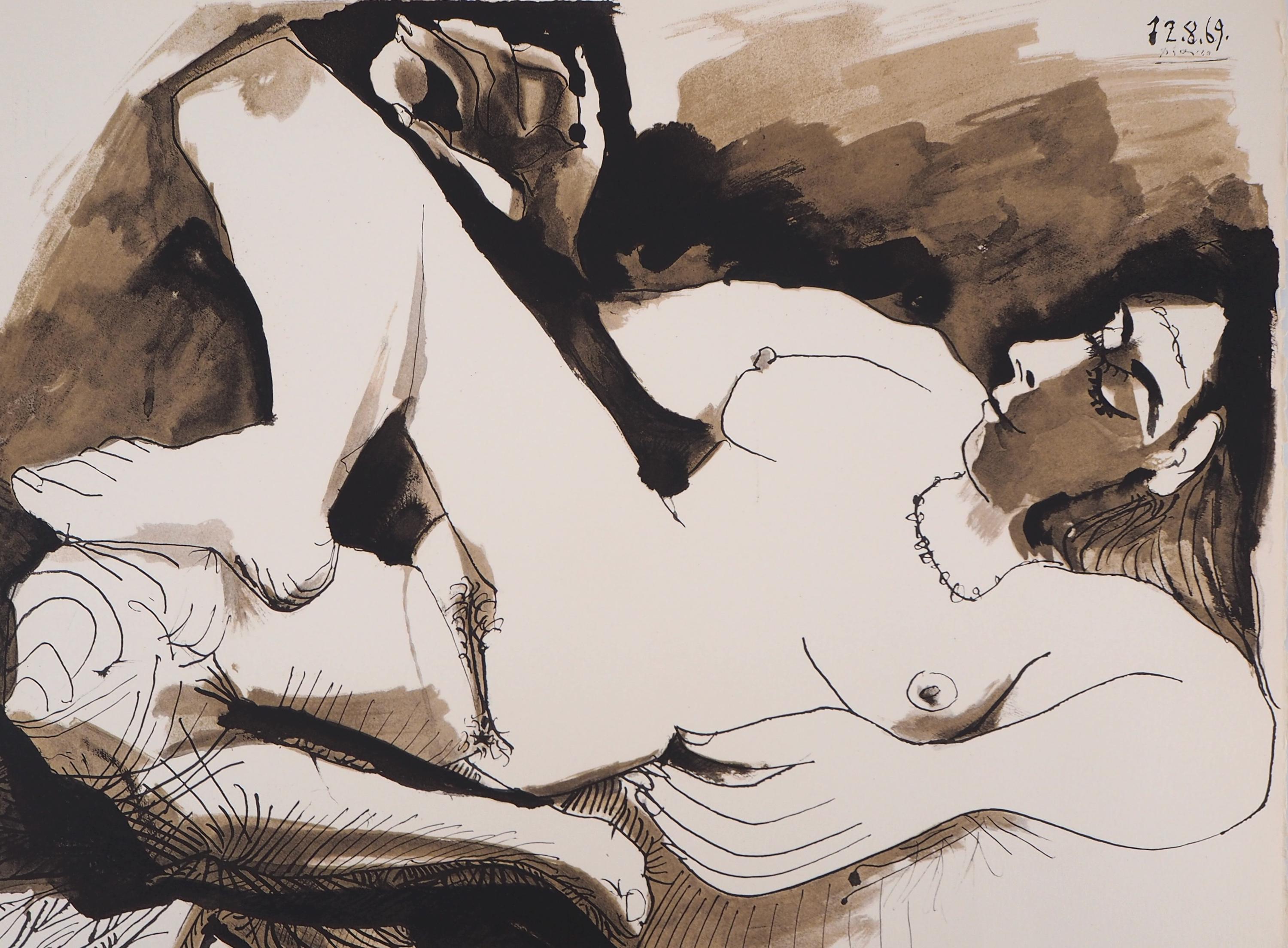 Pablo Picasso, Composition (Orozco 193-204), Au Baiser D'Avignon, Limited Edition Lithograph