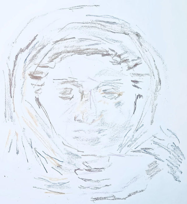 Oskar Kokoschka, Composition, Skizzenbuch der Italienischen Reise 1963, Limited Edition Lithograph