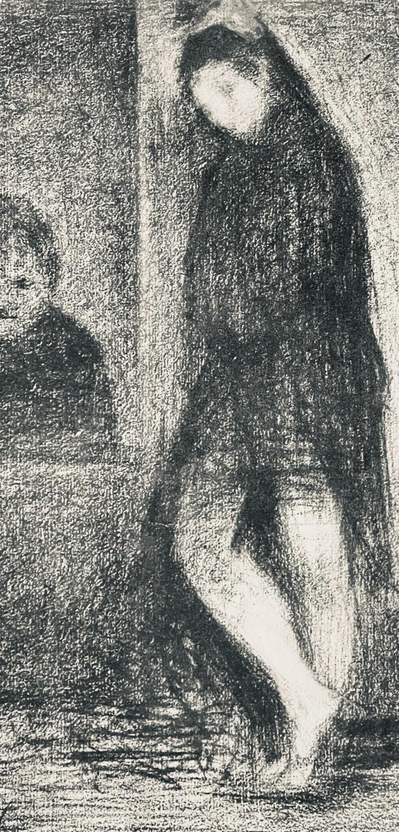 Georges Seurat, Saltimbanques: la danseuse et le caissier, Seurat, Limited Edition Lithograph