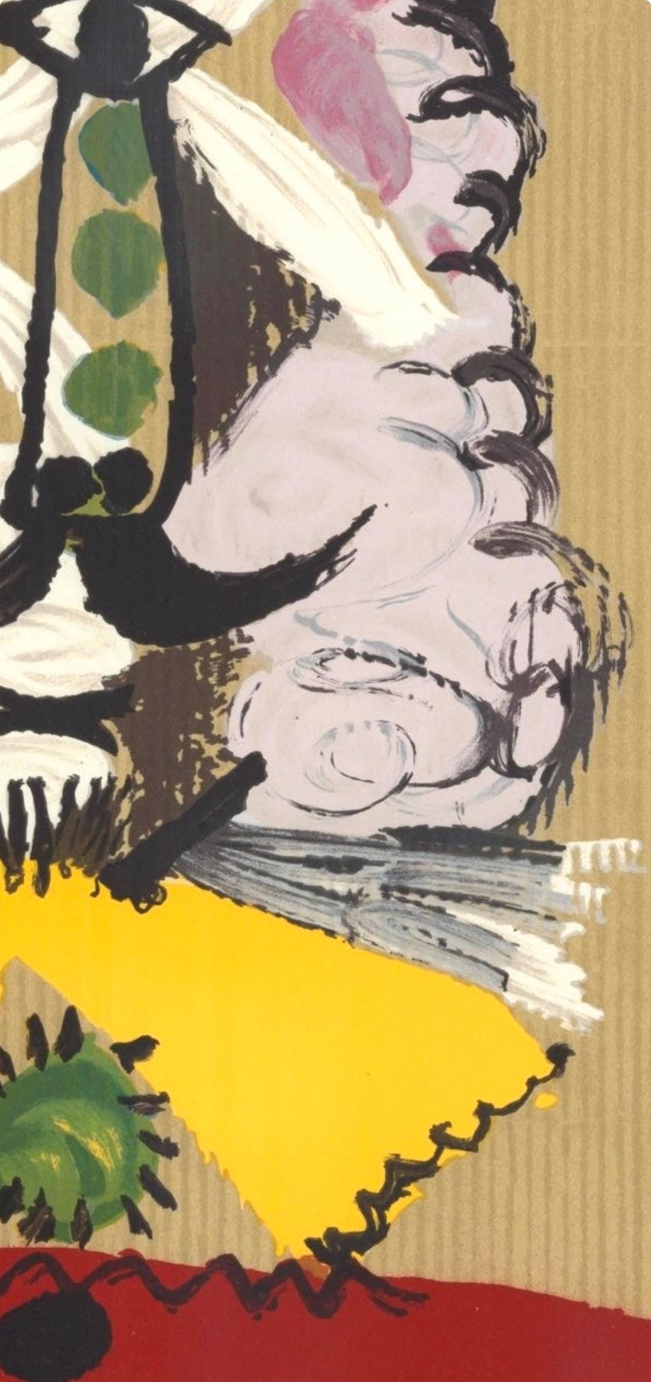 Pablo Picasso, Composition (Orozco 207-261), Vingt-Neuf Portraits Imaginaires, Limited Edition Lithograph