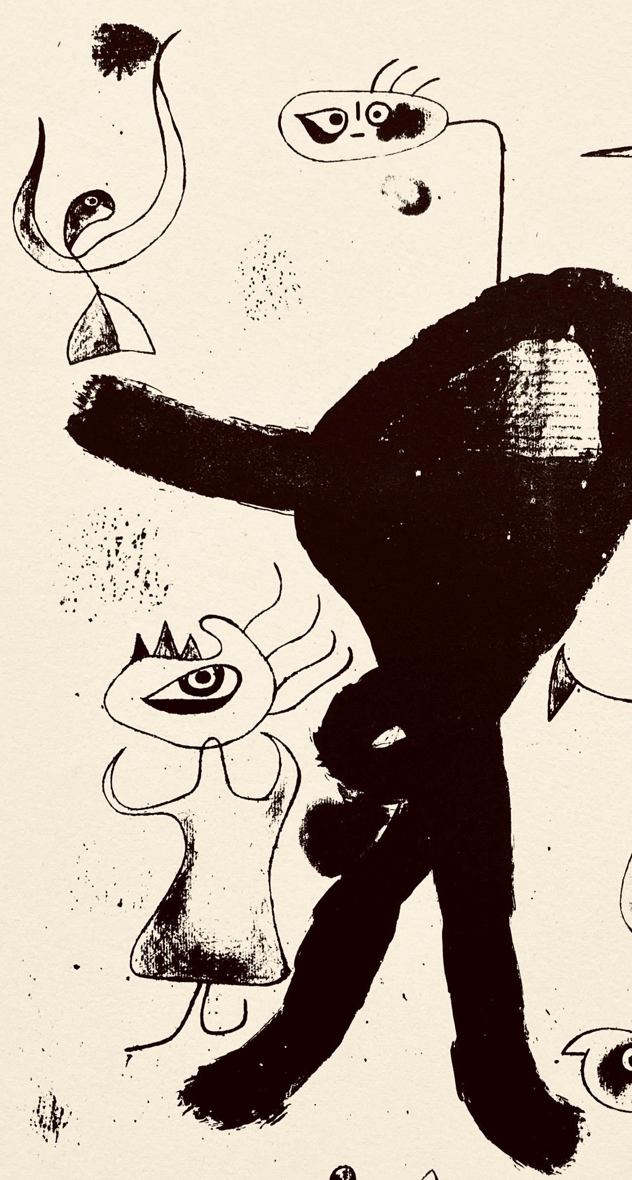 Joan Miró, Composition, The Prints of Joan Miro, Limited Edition Etching