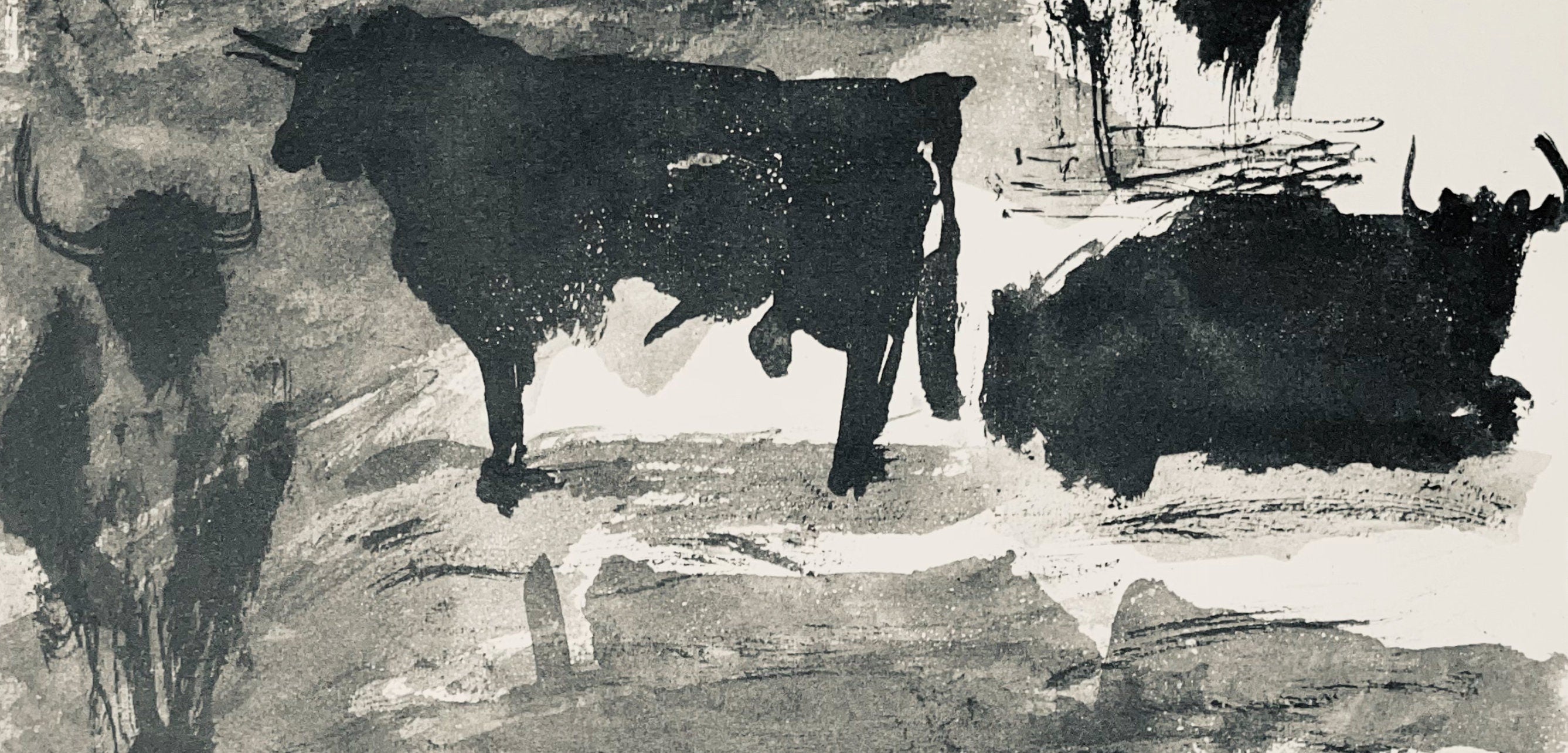 Pablo Picasso, Composition (Bloch 1276; Czwiklitzer 23), Toros y Toreros, Limited Edition Lithograph