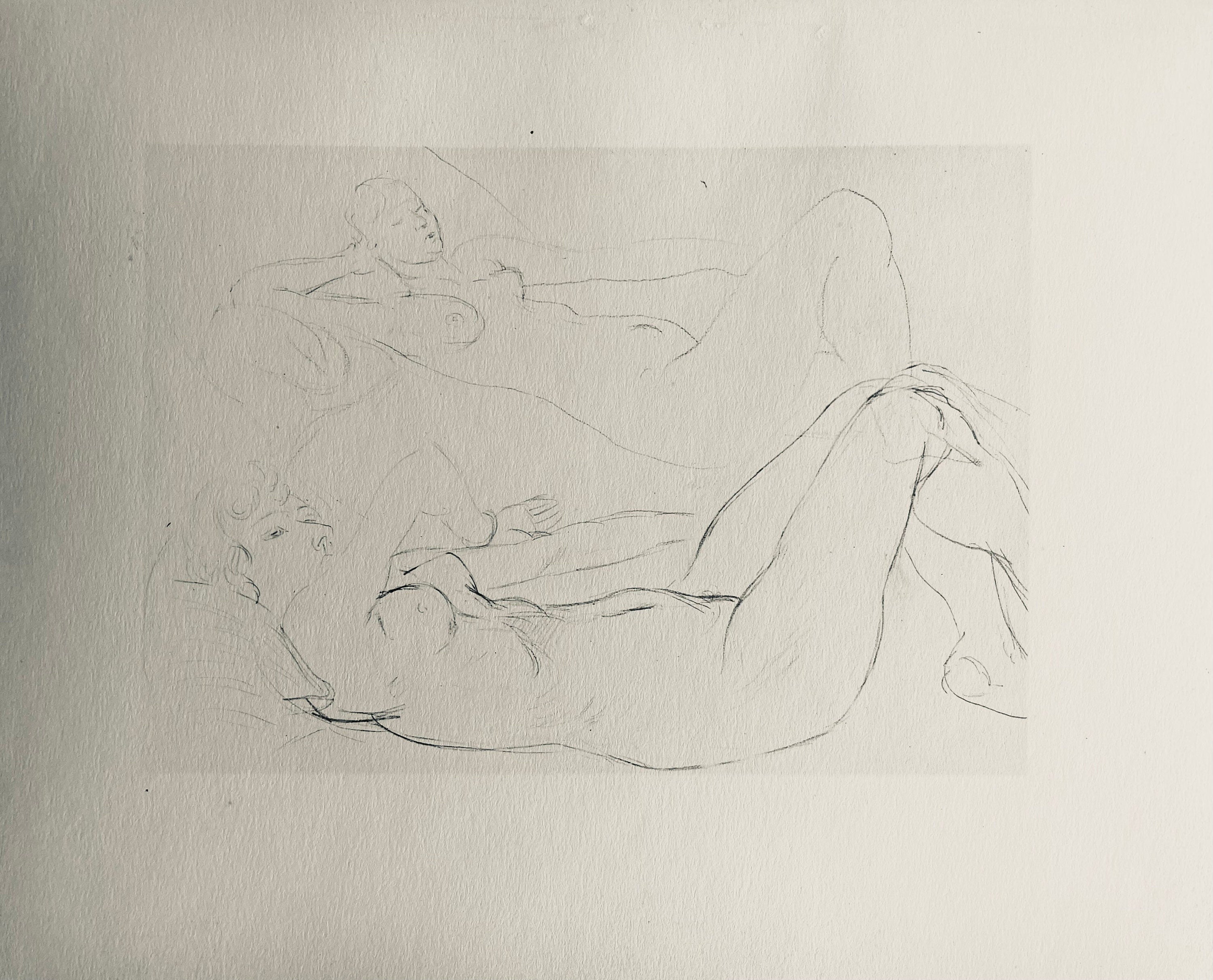 Henri Matisse, Composition (Dutel 3), Dessins de Henri-Matisse, Limited Edition Lithograph