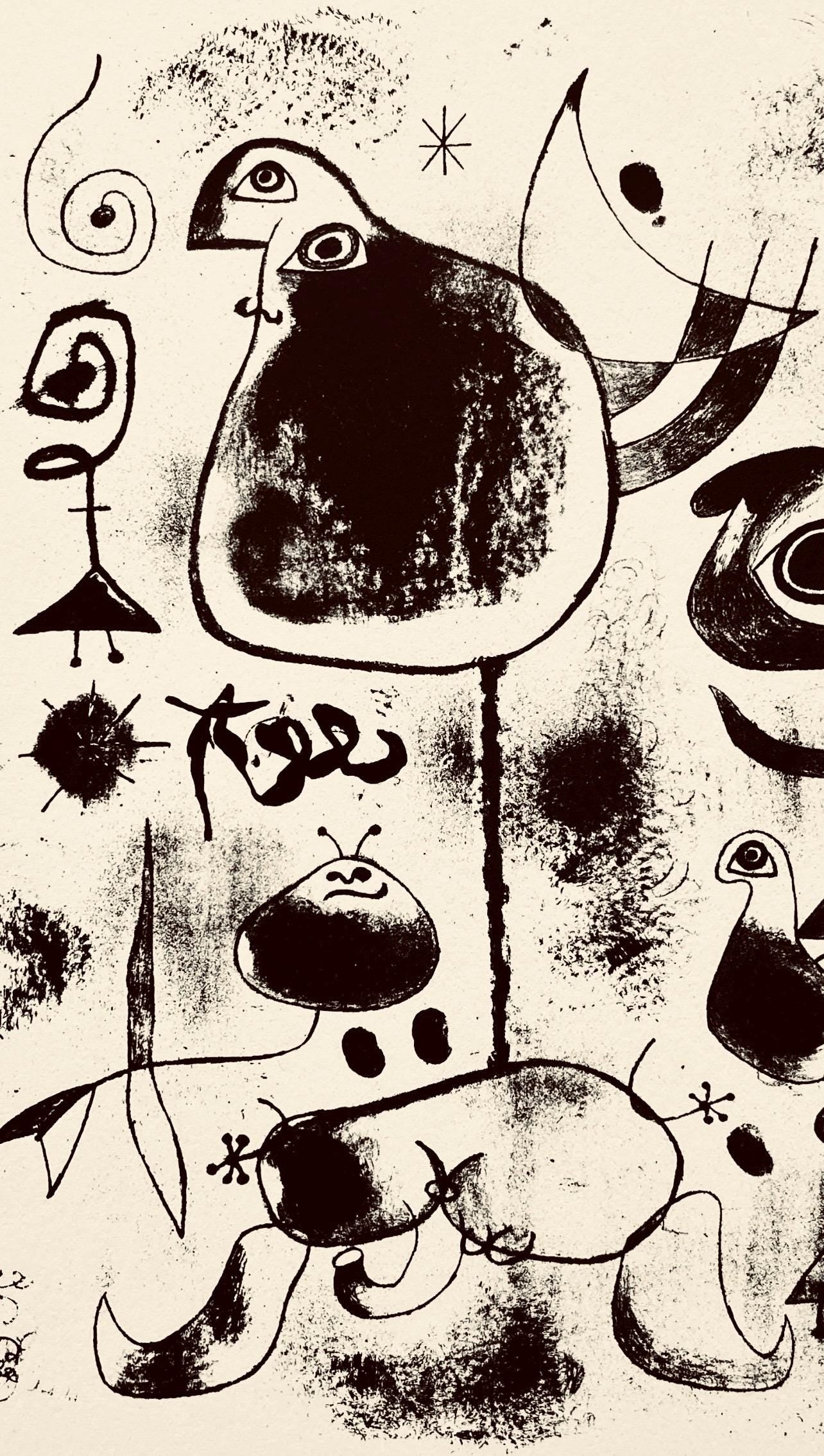 Joan Miró, Composition, The Prints of Joan Miro, Limited Edition Etching