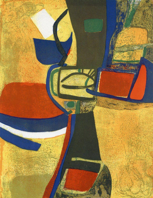 Maurice Estève, Corne à Licou, XXe siècle, Limited Edition Lithograph