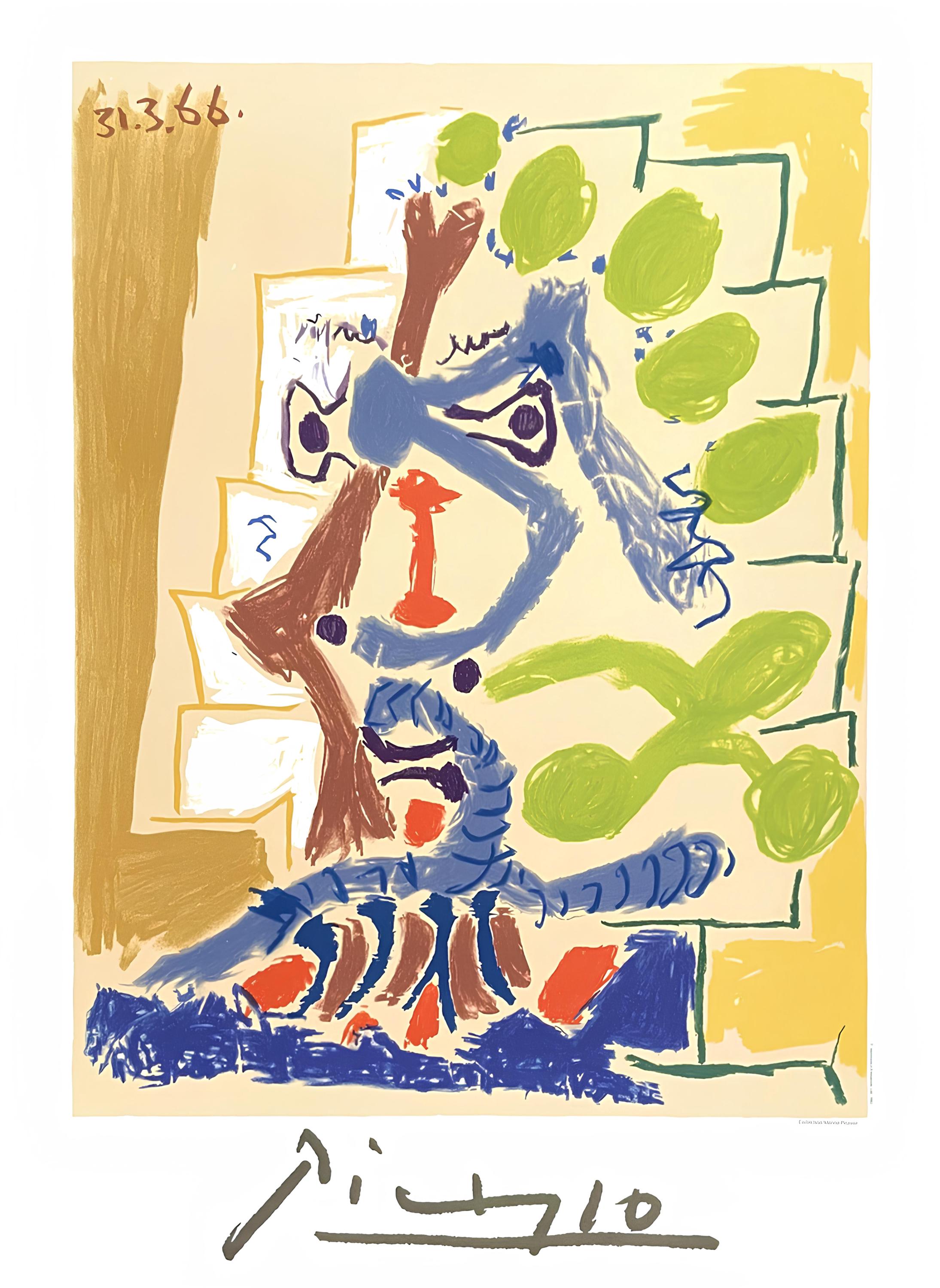 Pablo Picasso, Le Peintre, Marina Picasso Collection, Official Limited Edition Lithograph