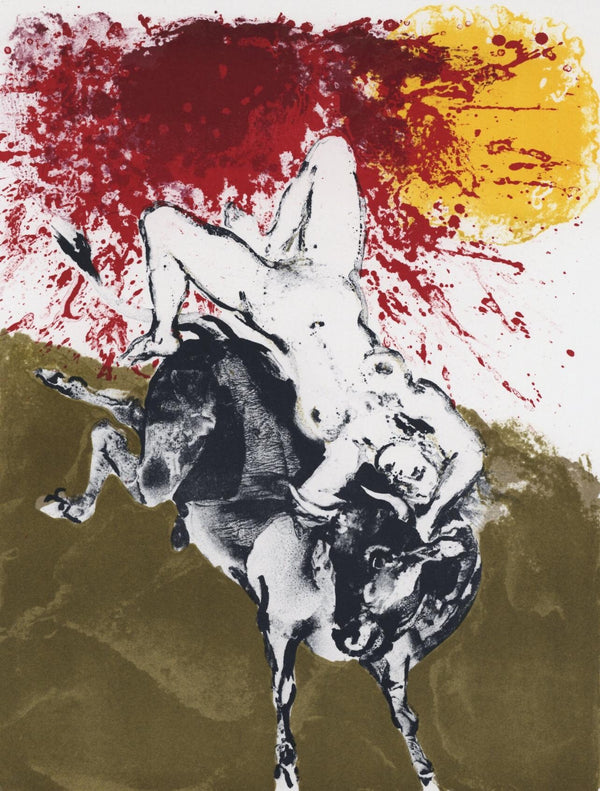 Walter Spitzer, Composition, L'Odyssée, Limited Edition Lithograph