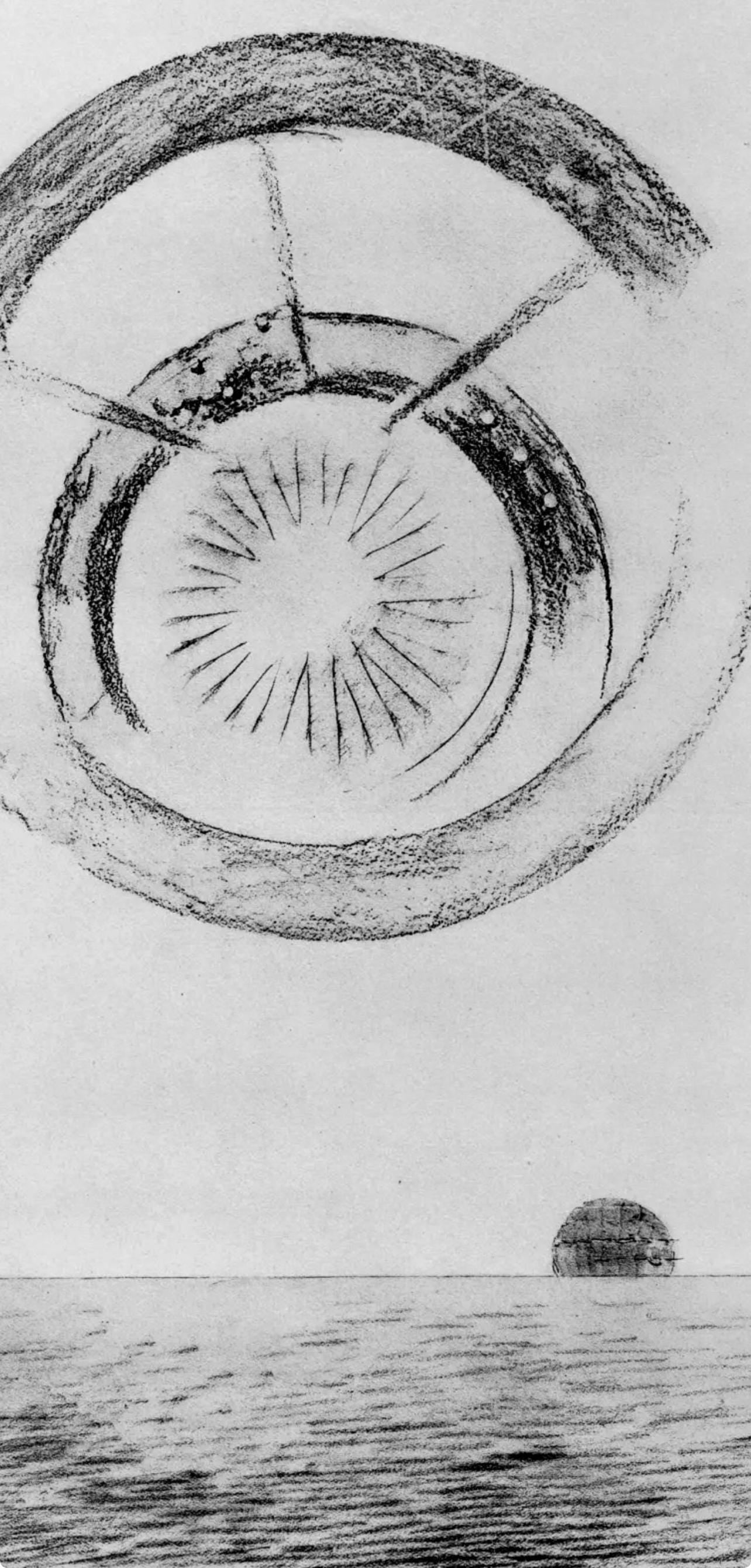 Max Ernst, Composition (Spies/Leppien 222), Histoire Naturelle, Limited Edition Lithograph