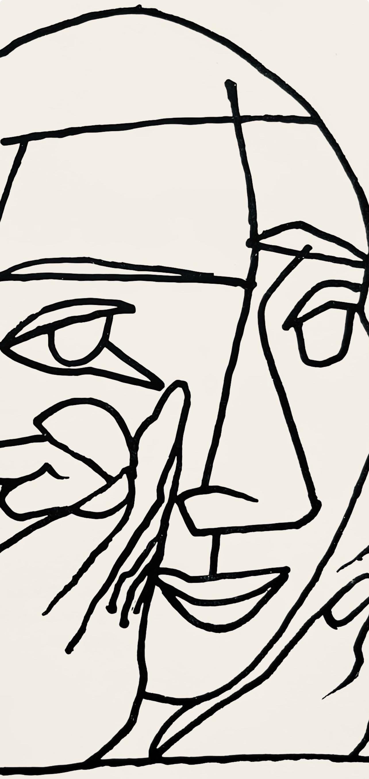Françoise Gilot, Composition, Pouvoir tout dire, poèmes, illustrés par Françoise Gilot, Limited Edition Lithograph