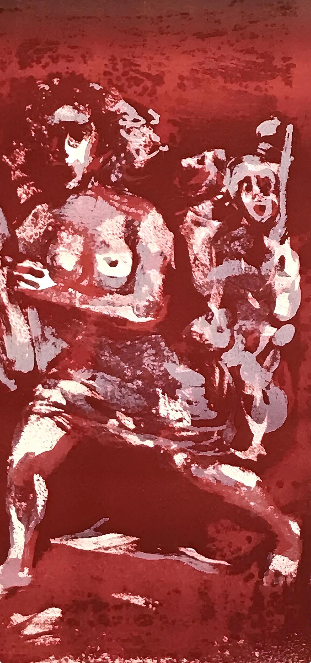 Walter Spitzer, Composition, L'Odyssée, Limited Edition Lithograph
