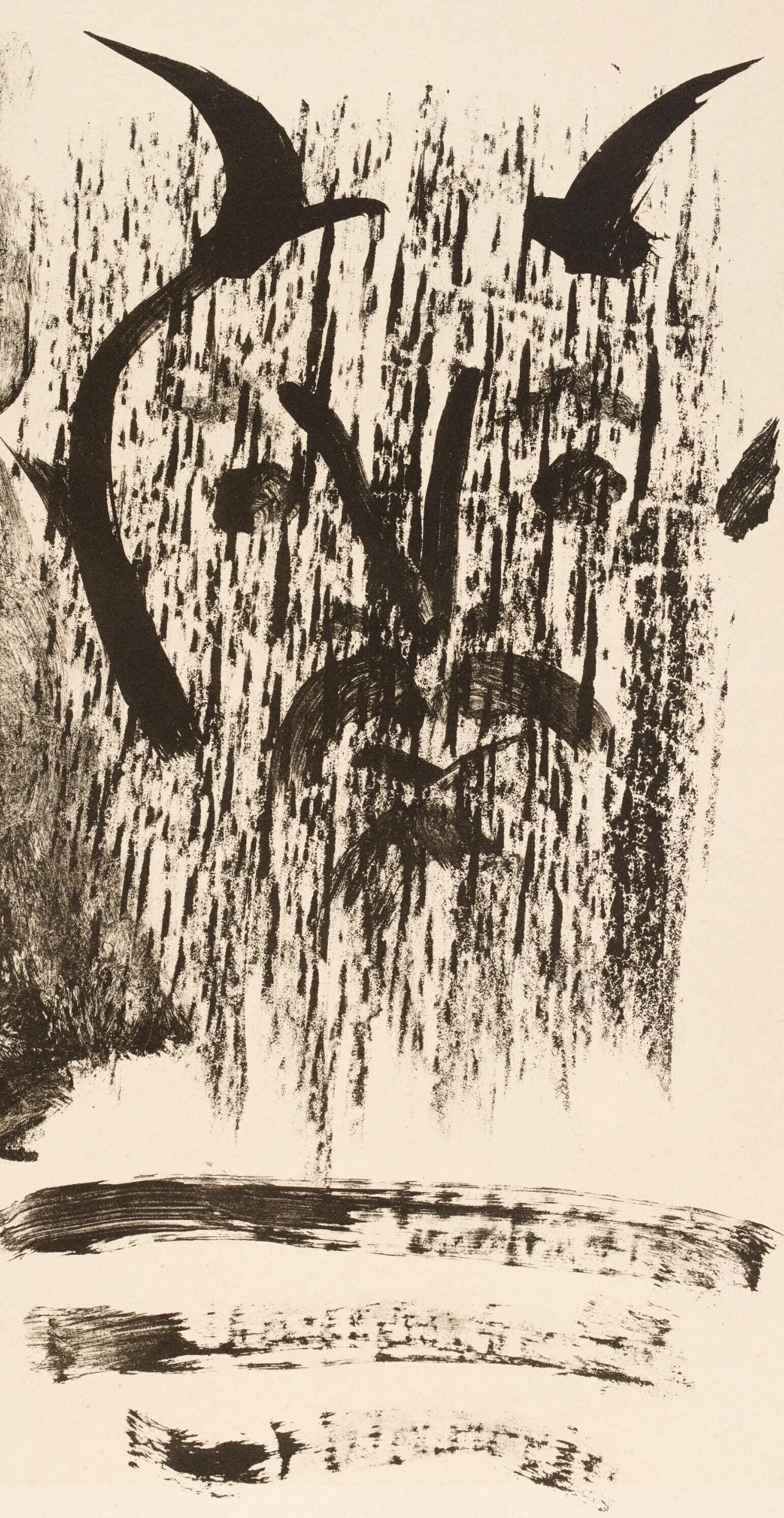 Pablo Picasso, Composition (Bloch 605-608; Mourlot 177; Reuße 519-522), Elegy of Ihpetonga, Limited Edition Lithograph