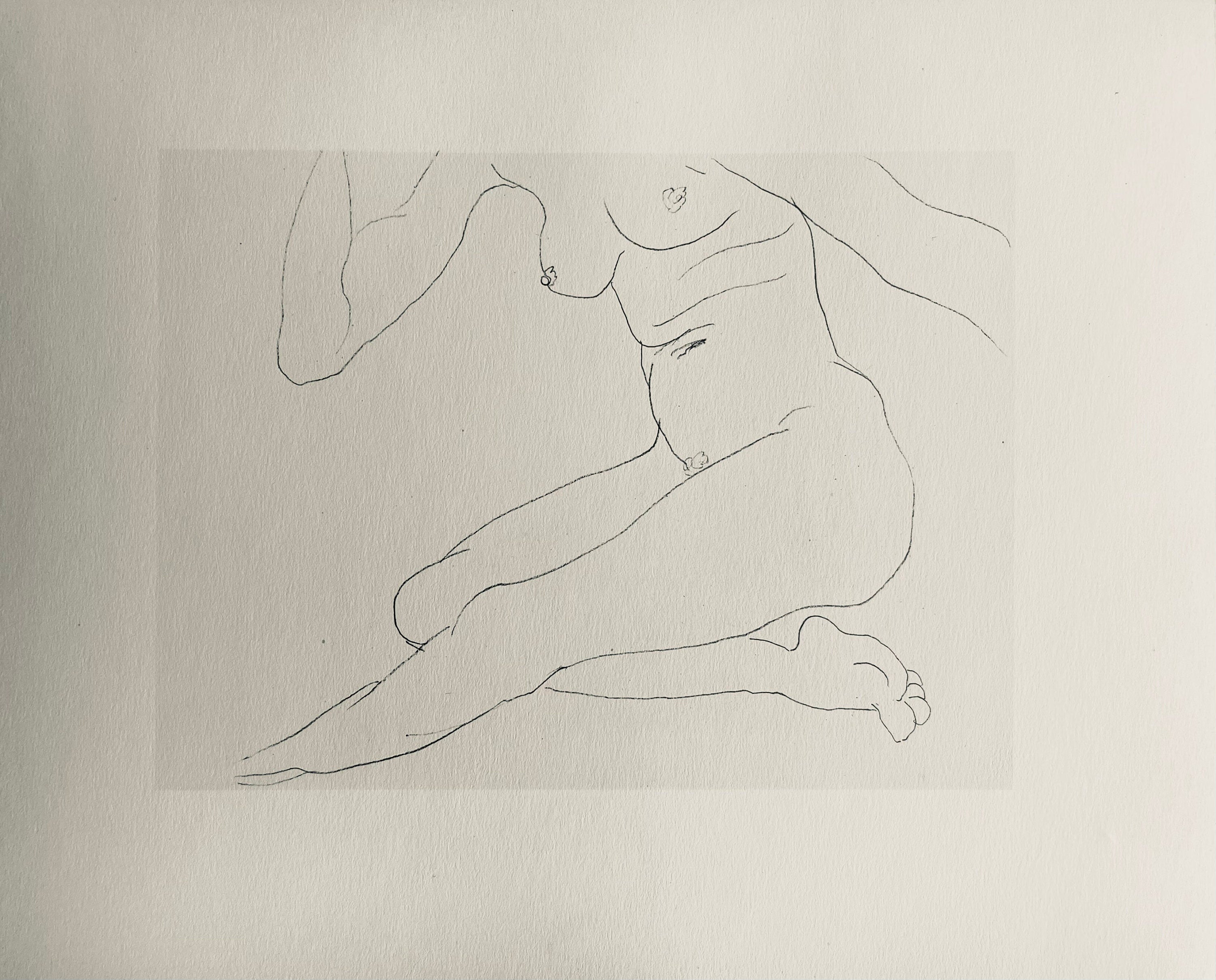 Henri Matisse, Composition (Dutel 3), Dessins de Henri-Matisse, Limited Edition Lithograph