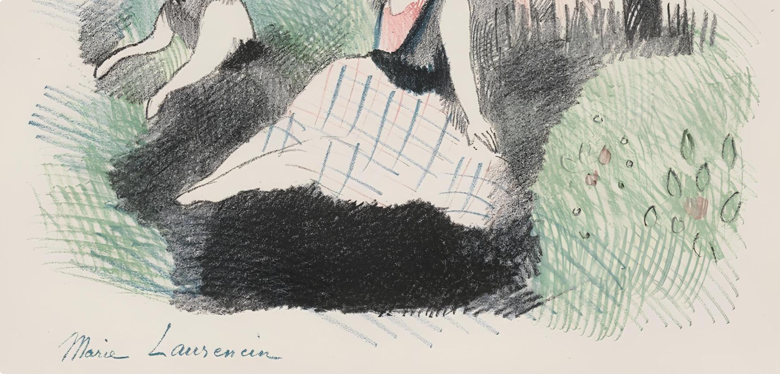 Marie Laurencin, Composition, Alice's Adventures in Wonderland, Limited Edition Lithograph