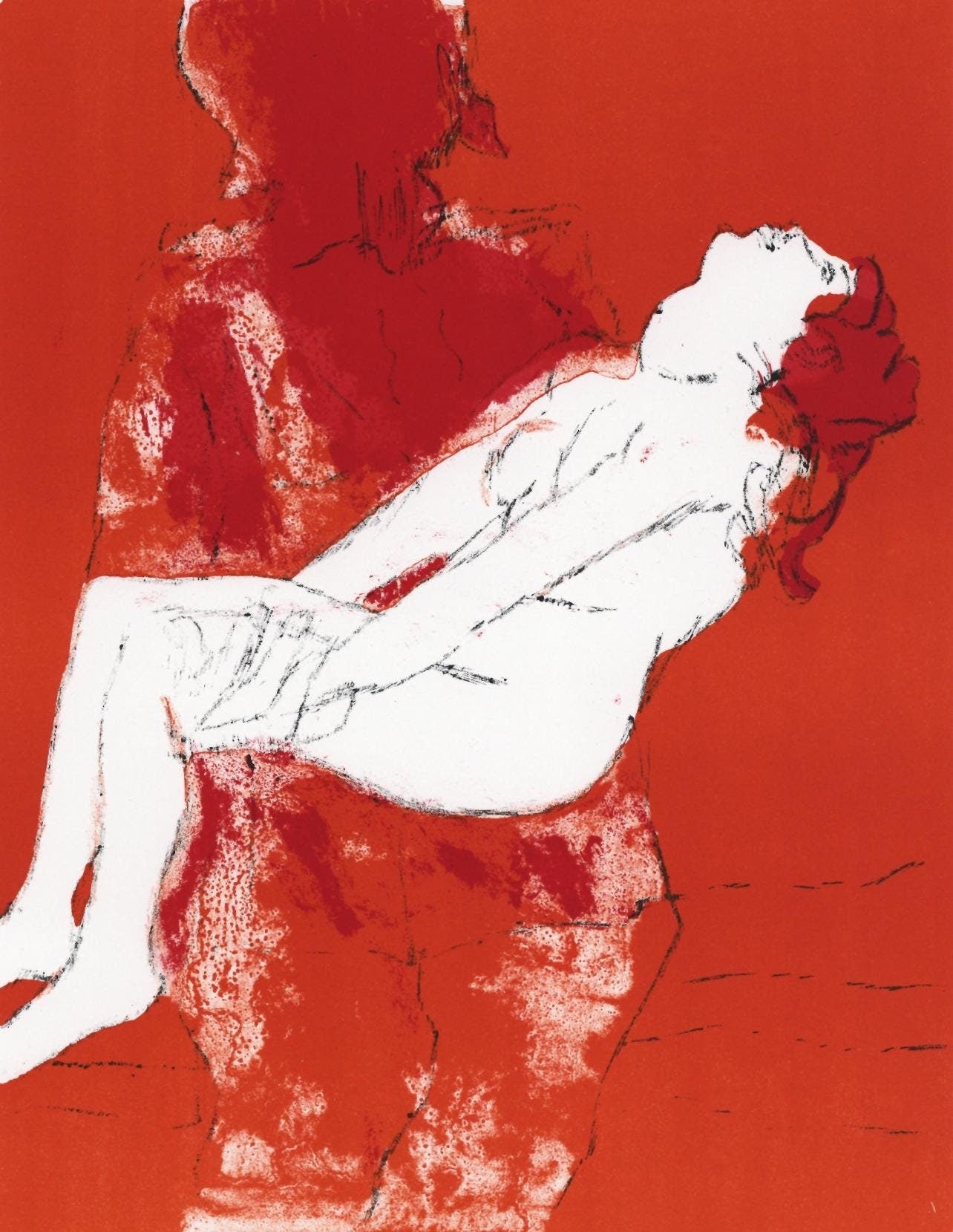 Paul Guiramand, Composition, L'Odyssée, Limited Edition Lithograph
