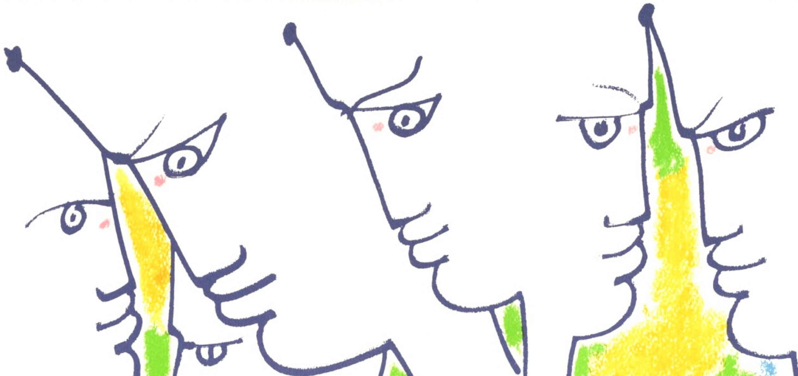 Jean Cocteau, Composition, Nous croyons en l'Europe, Limited Edition Silkscreen