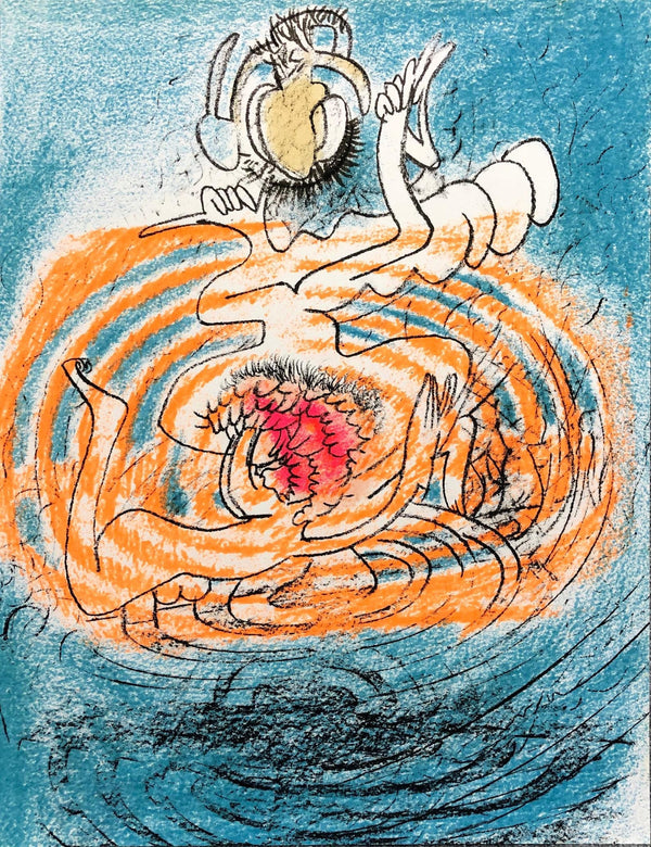 Roberto Matta, Composition, XXe siècle, Limited Edition Lithograph