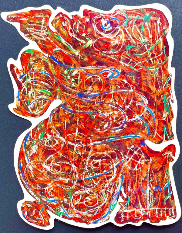 Alfonso Ossorio, Composition, Peintures initiatiques d'Alfonso Ossorio, Limited Edition Lithograph