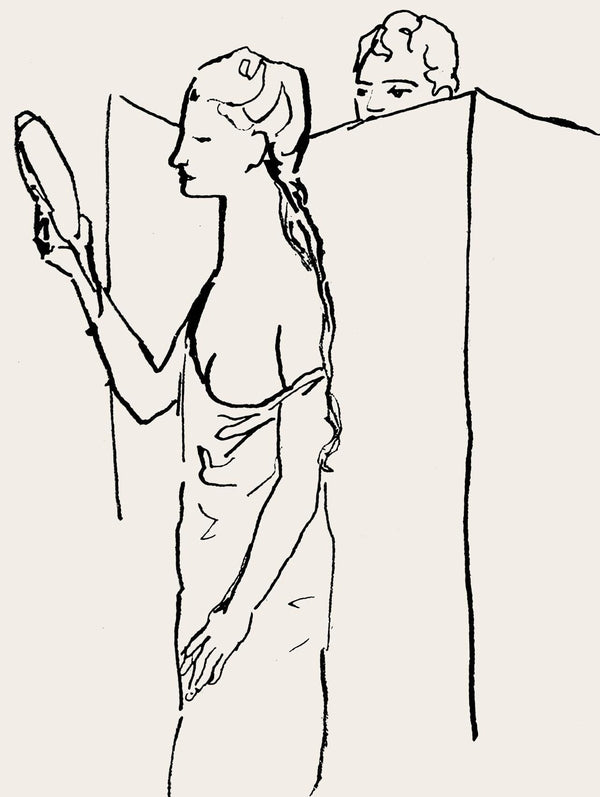 Pablo Picasso, Composition (Hodorisch B2), Le manuscrit trouvé dans un chapeau, Limited Edition Lithograph