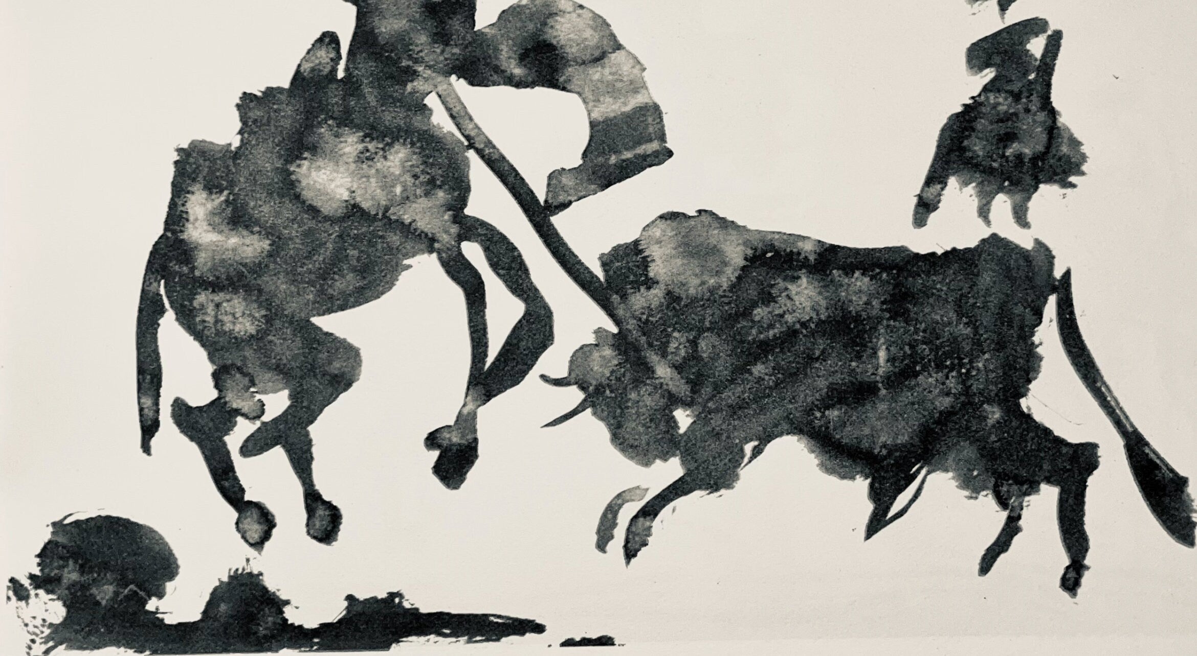 Pablo Picasso, Composition (Bloch 1276; Czwiklitzer 23), Toros y Toreros, Limited Edition Lithograph