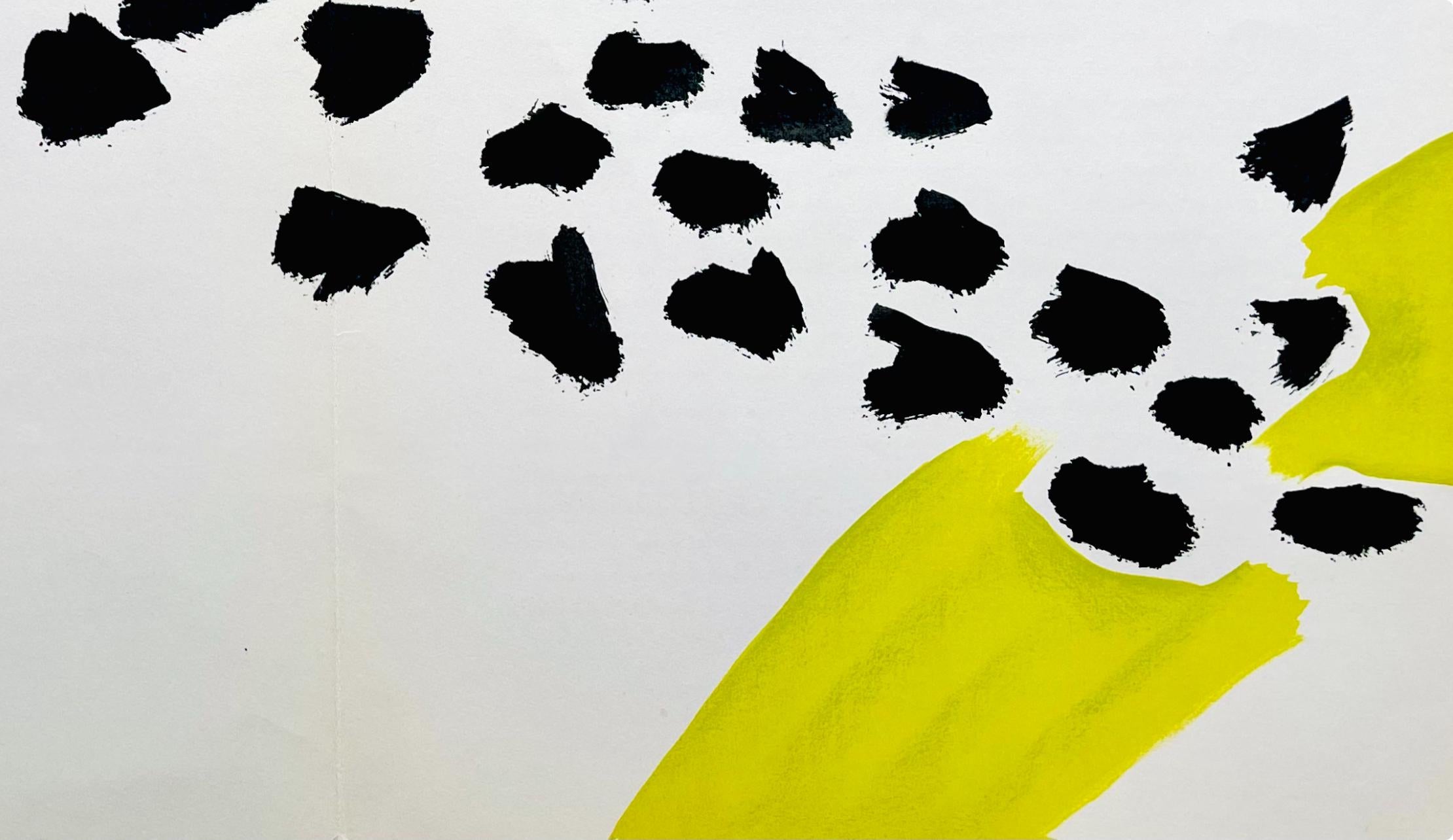 Pierre Tal-Coat, Composition, Derrière le miroir, Limited Edition Lithograph
