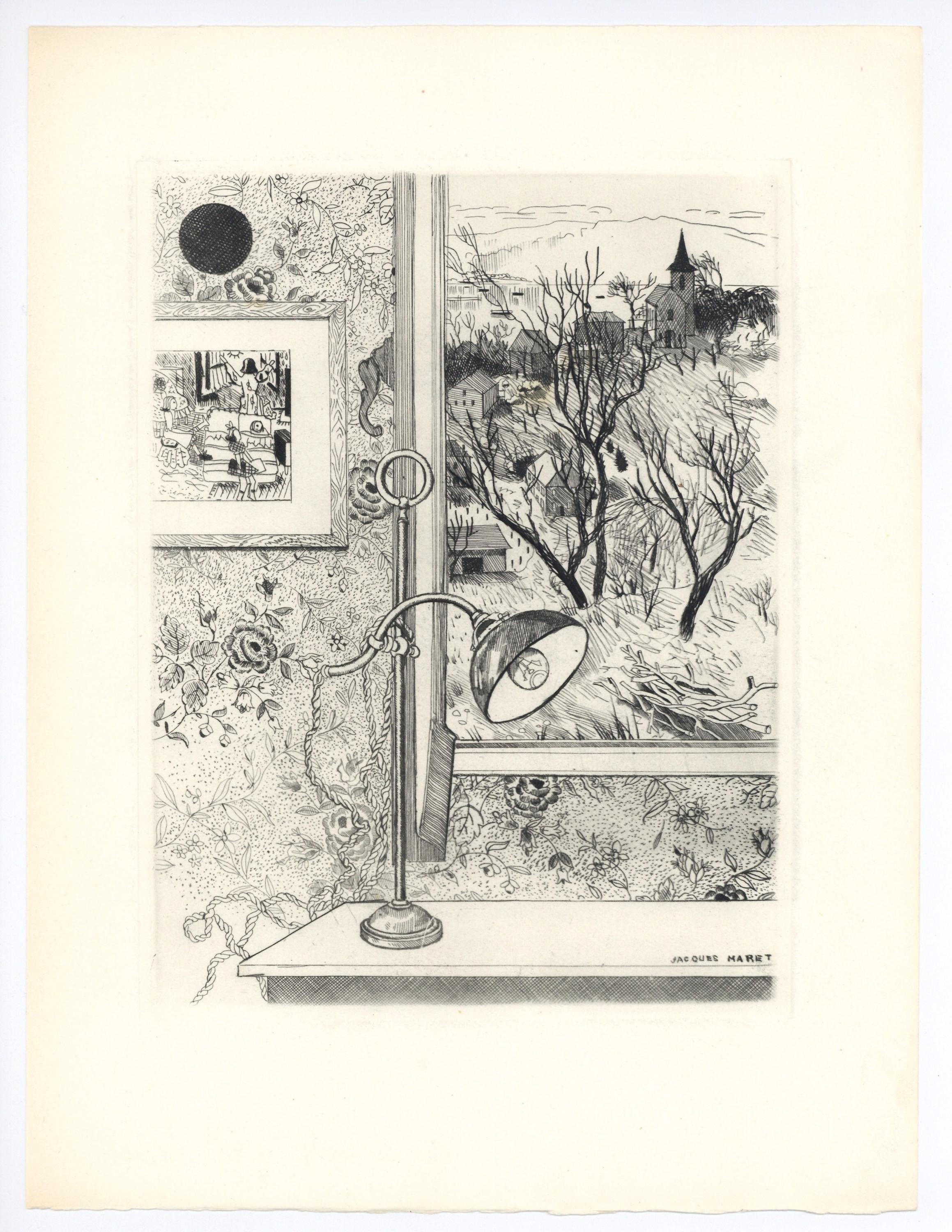 Jacques Maret, Composition, Alternance, Limited Edition Etching