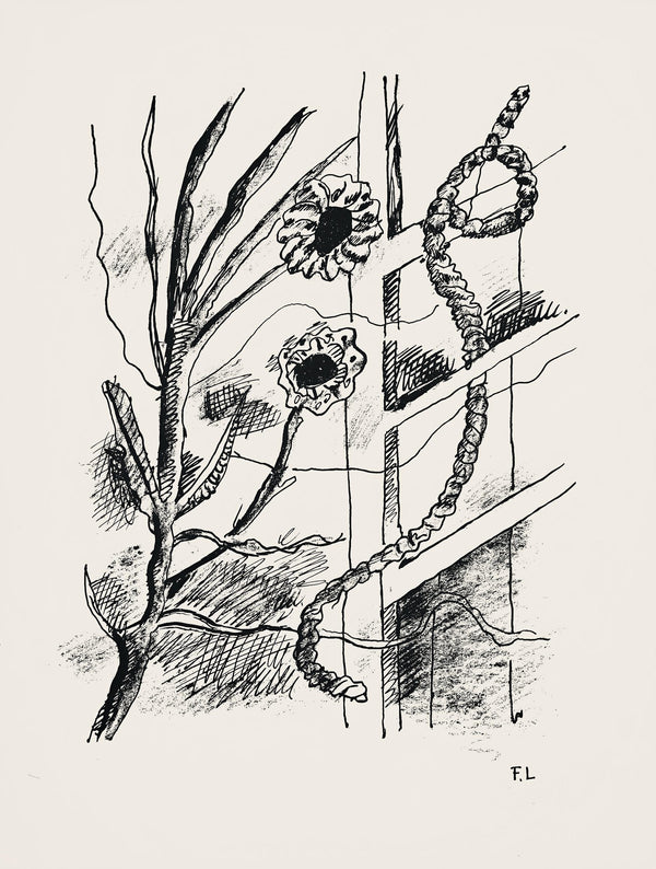 Fernand Léger, Composition (Saphire 24-38), Les Illuminations, Limited Edition Lithograph