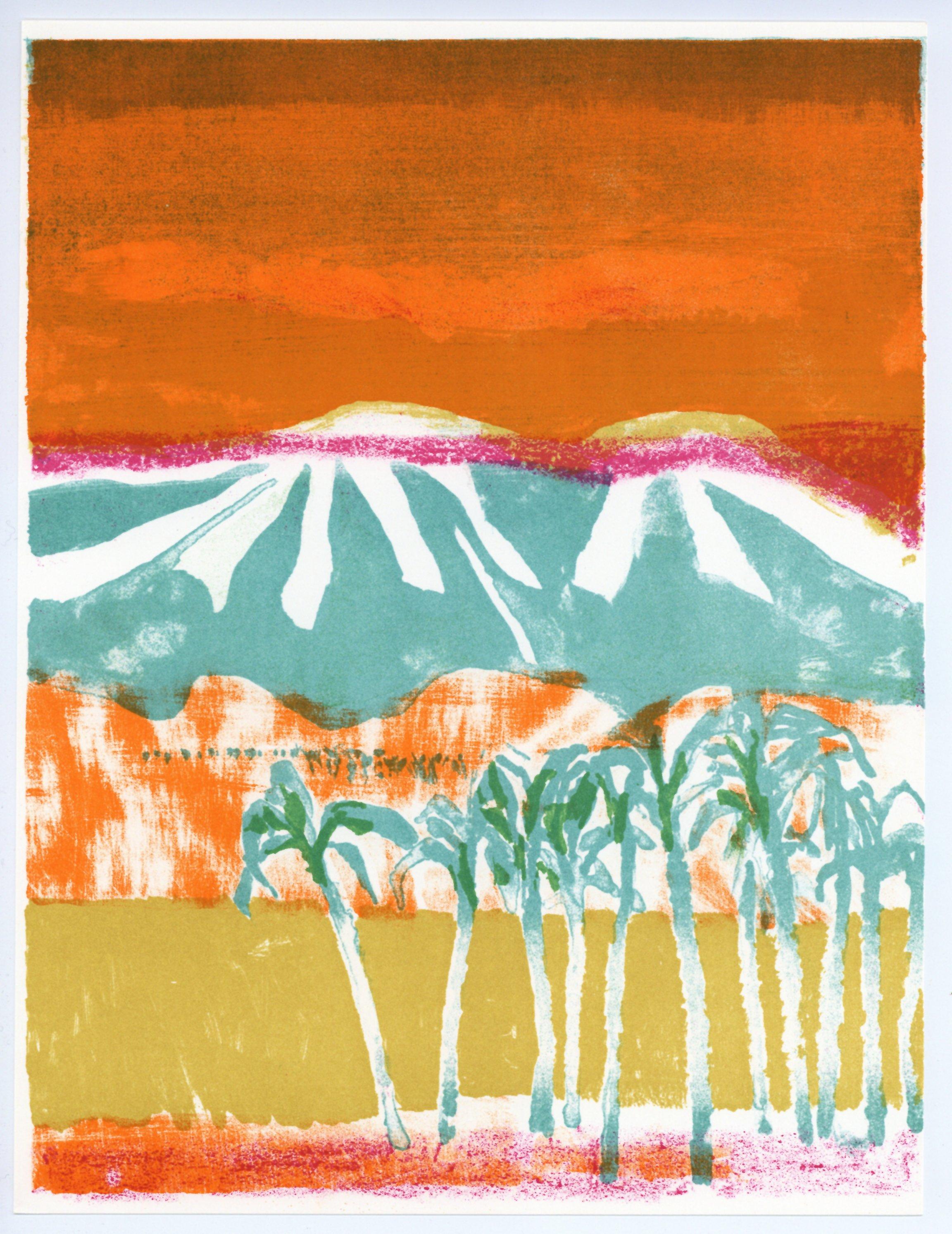 Paul Guiramand, Composition, L'Odyssée, Limited Edition Lithograph